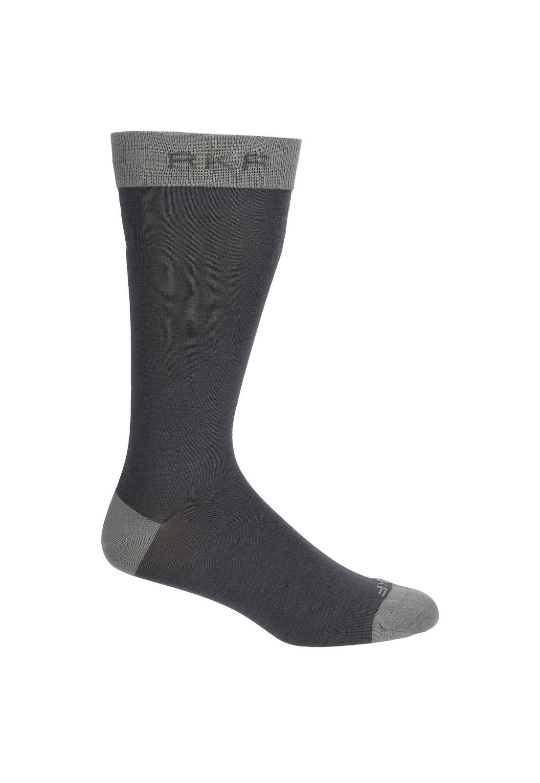 Calcetín Bambú Hombre Lg Basic Gris-0