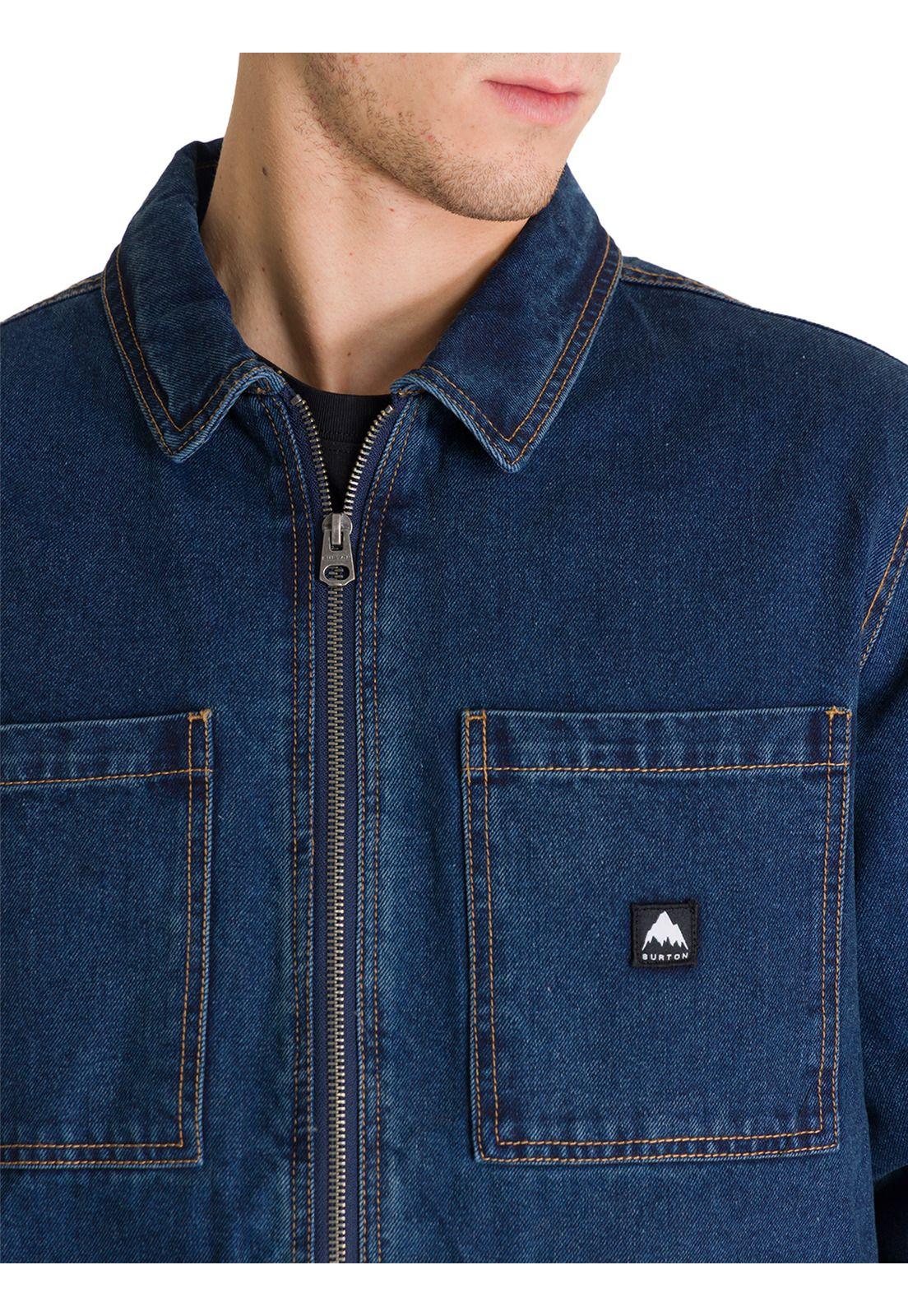 Chaqueta Hombre Denim Jacket Azul-4