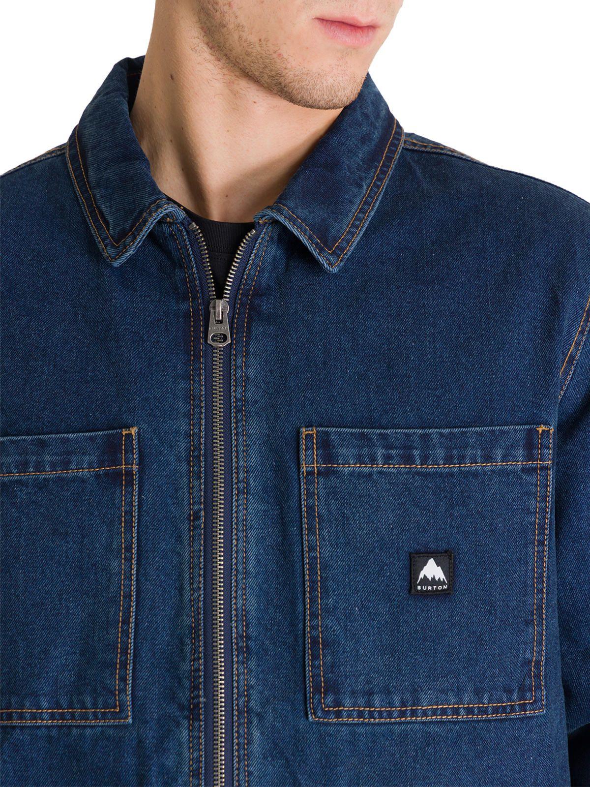 Chaqueta Hombre Denim Jacket Azul-4