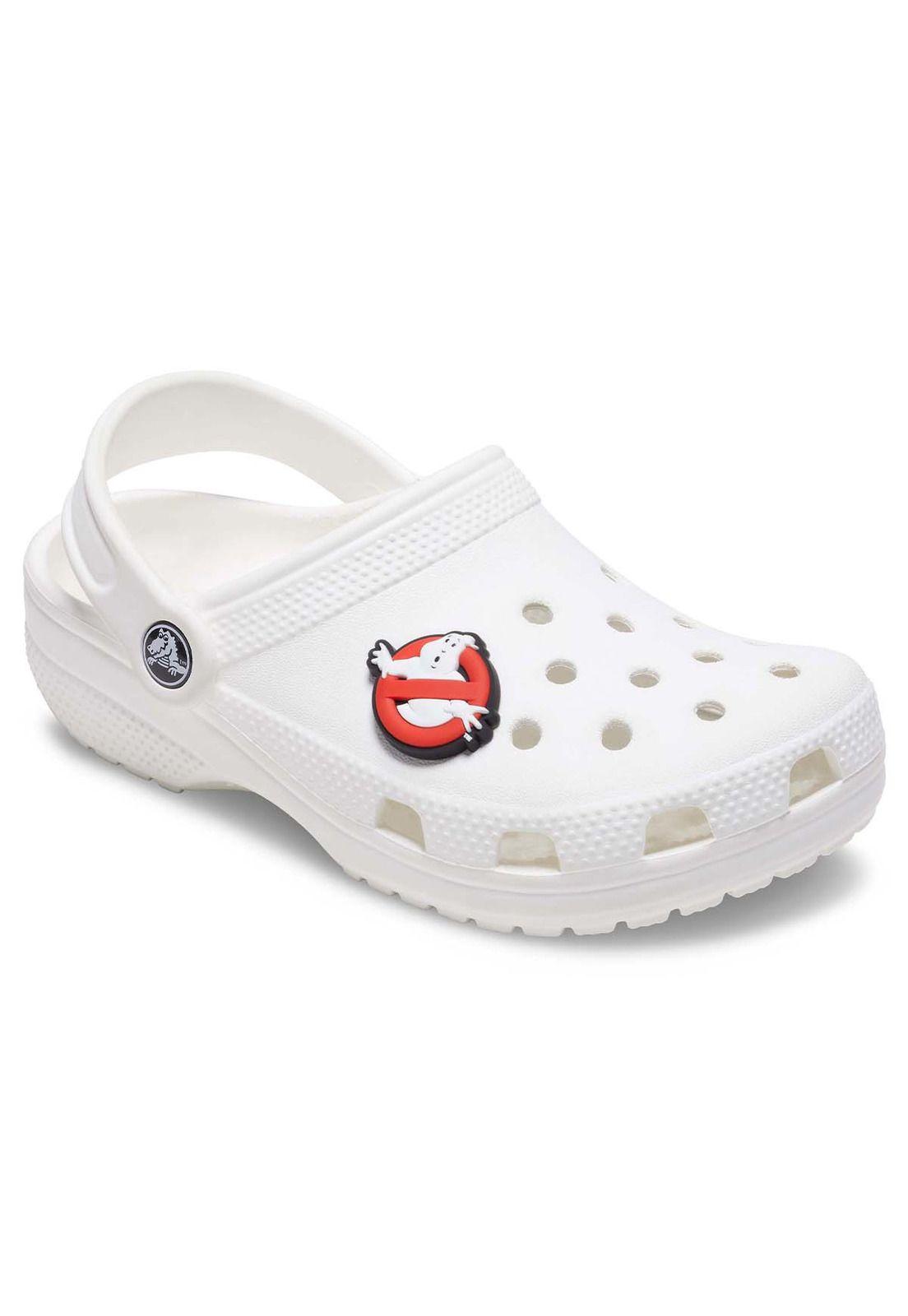 Jibbitz Crocs Logo de Cazafantasmas Rojo-1