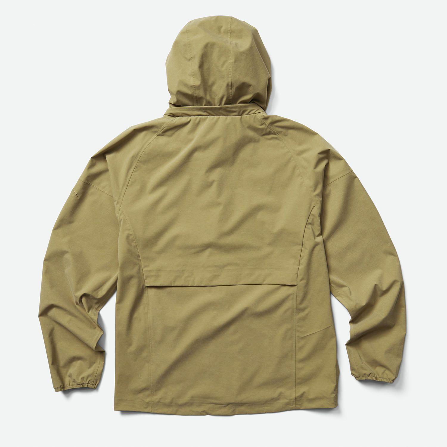 Impermeable Hombre Alpine Rain Shell Beige-1