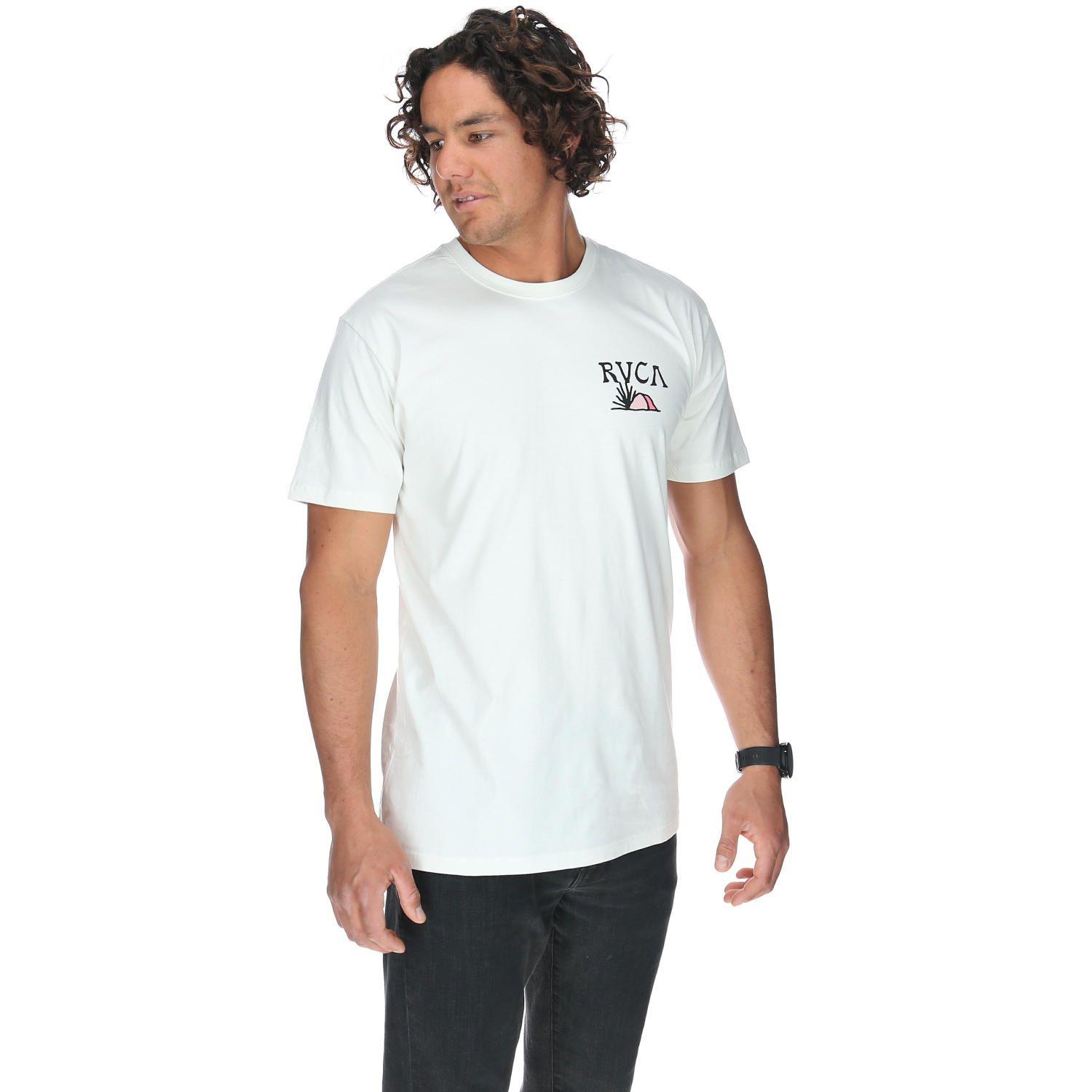 Polera M/C Hombre Desert Trail Ss Blanco-3
