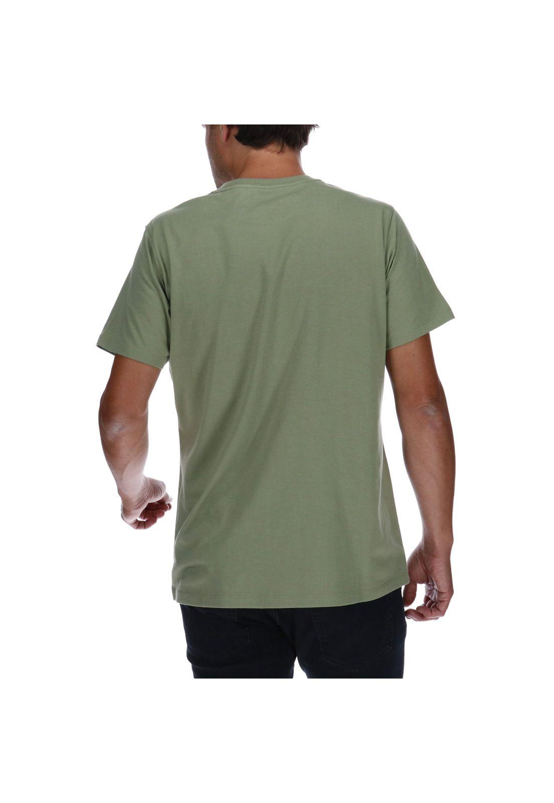 Polera Hombre Vintage Original Verde-2