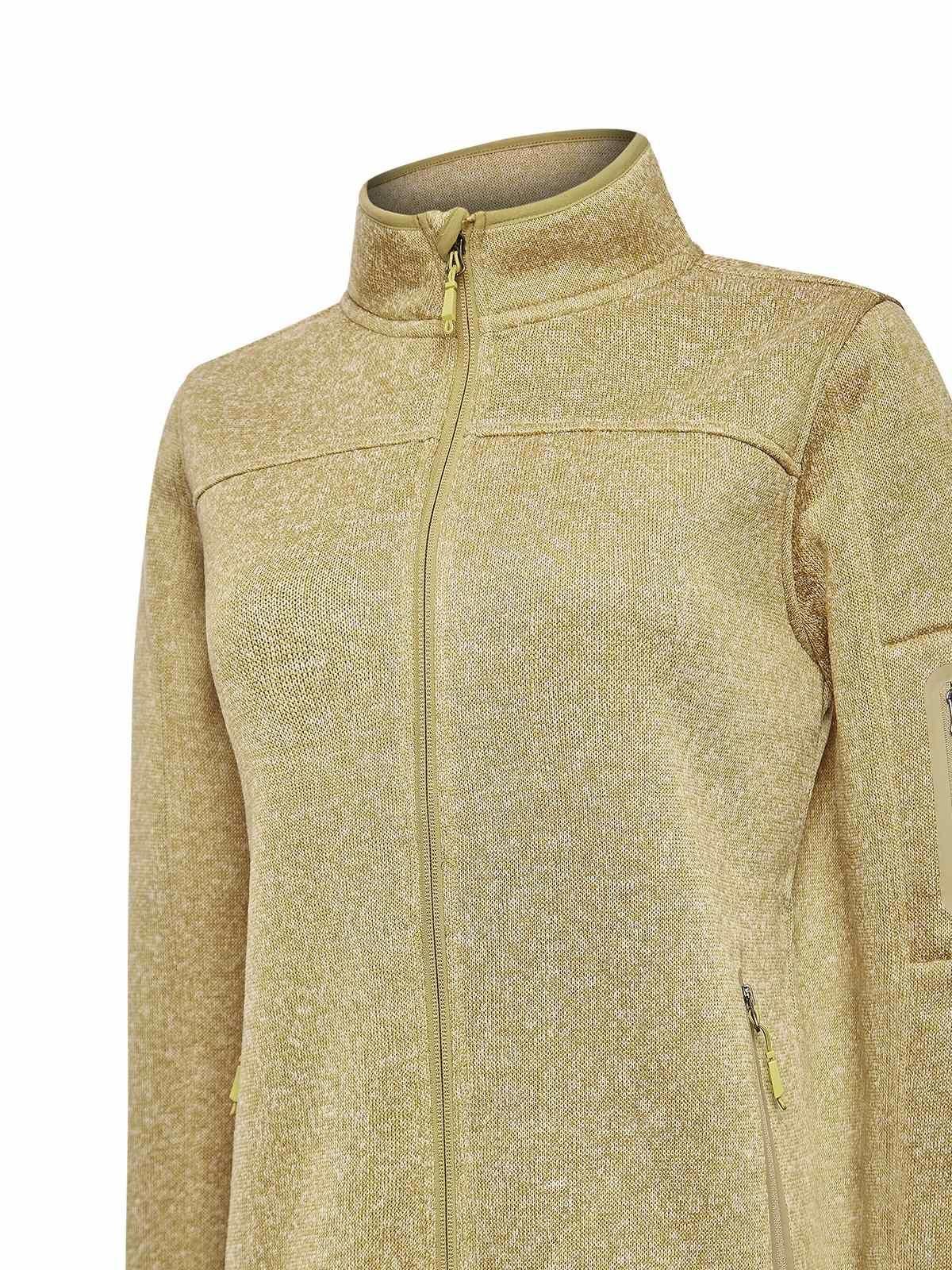 Polar Fibras Recicladas Mujer Nevada Verde -3