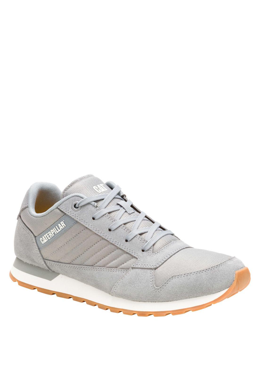 Zapatilla Cuero Hombre Ventura Gris Claro-0