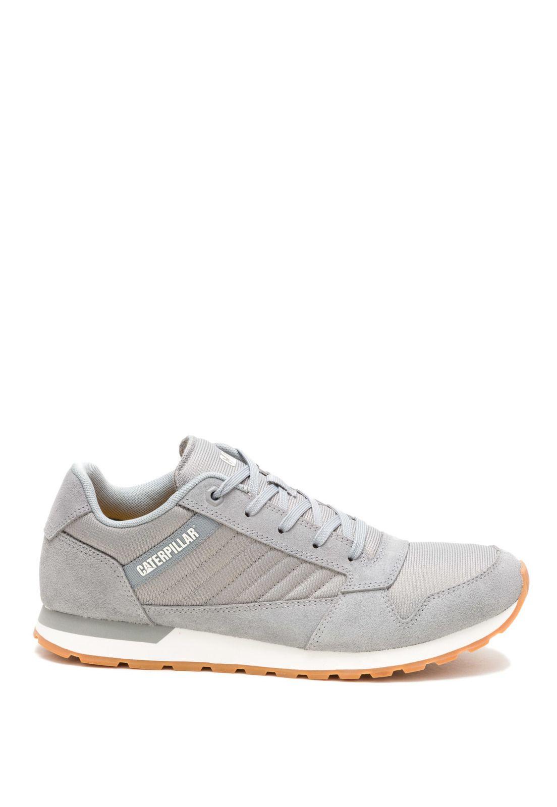 Zapatilla Cuero Hombre Ventura Gris Claro-1