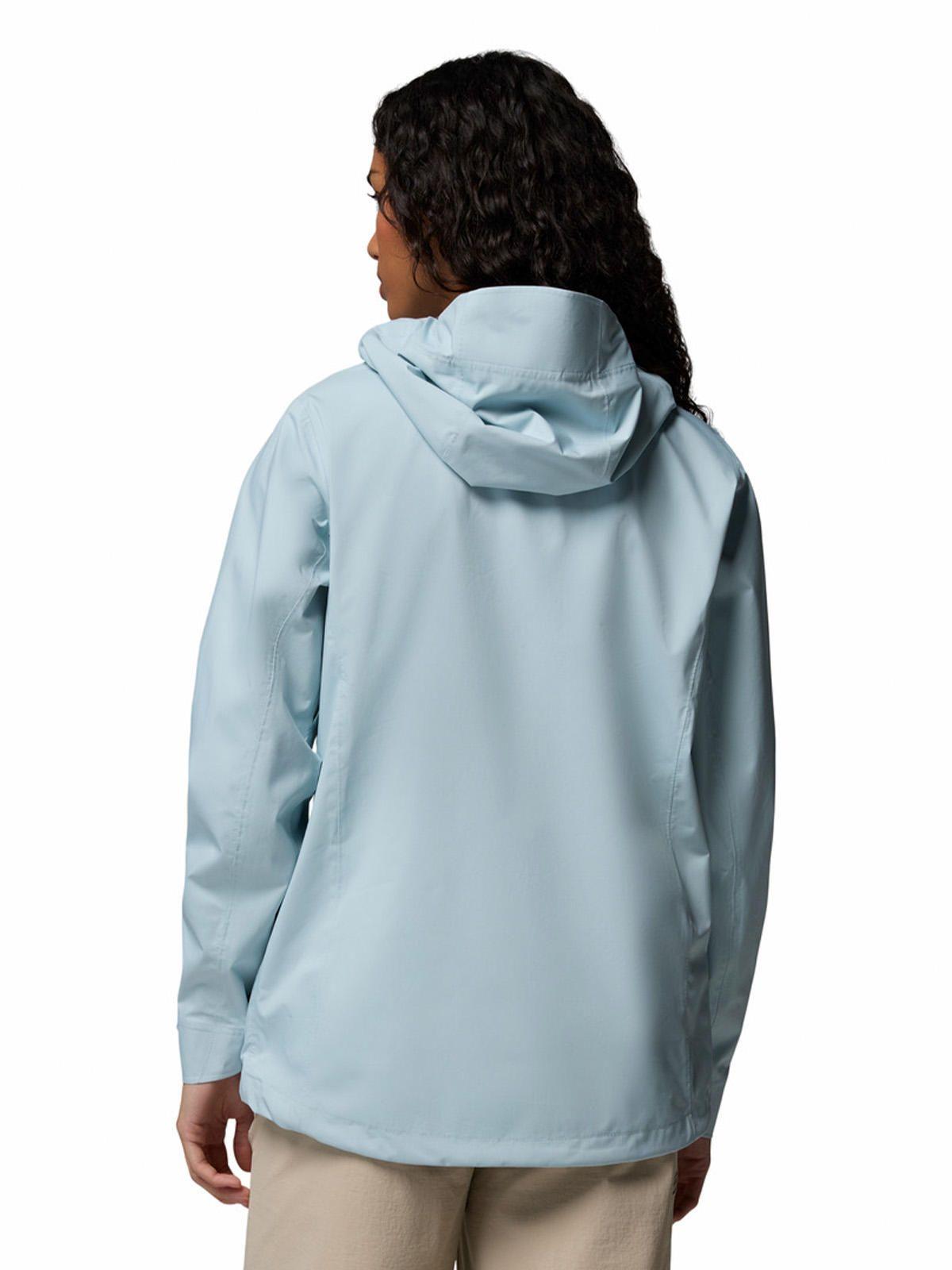 Cortaviento Mujer Trailborne Shell Celeste-4