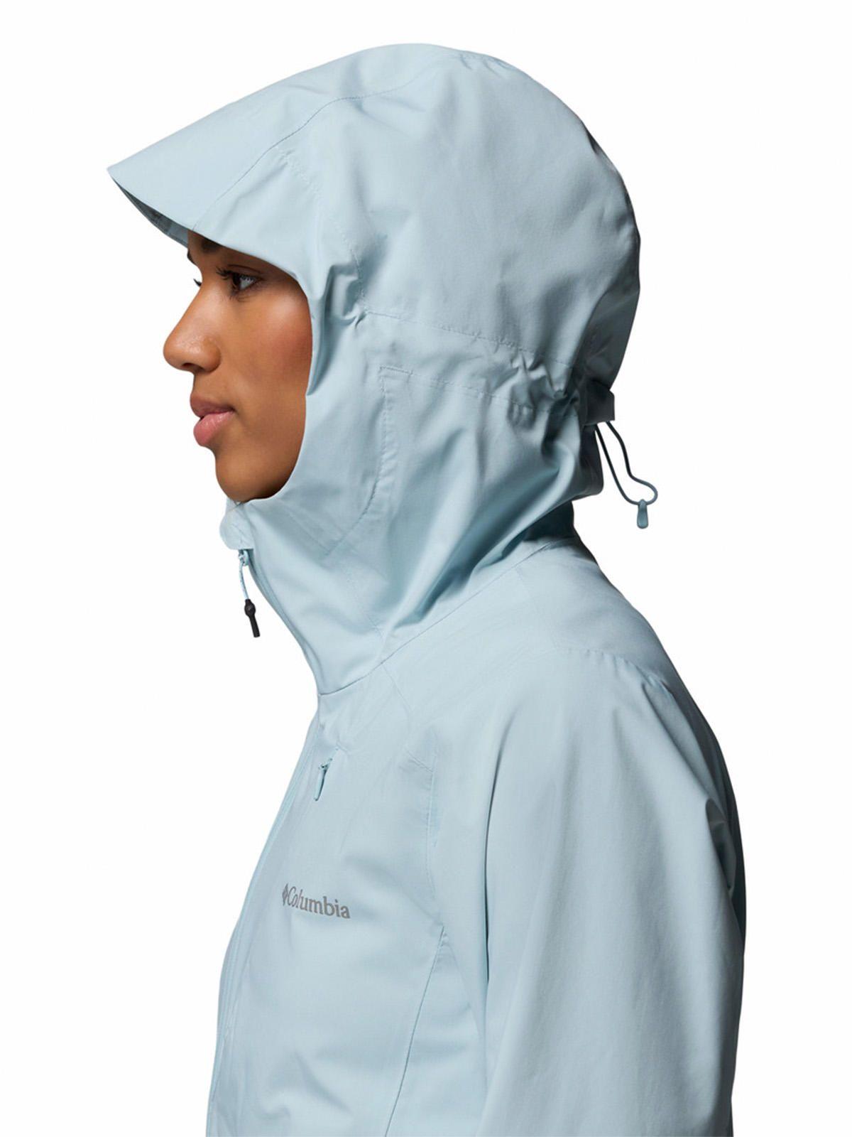 Cortaviento Mujer Trailborne Shell Celeste-6
