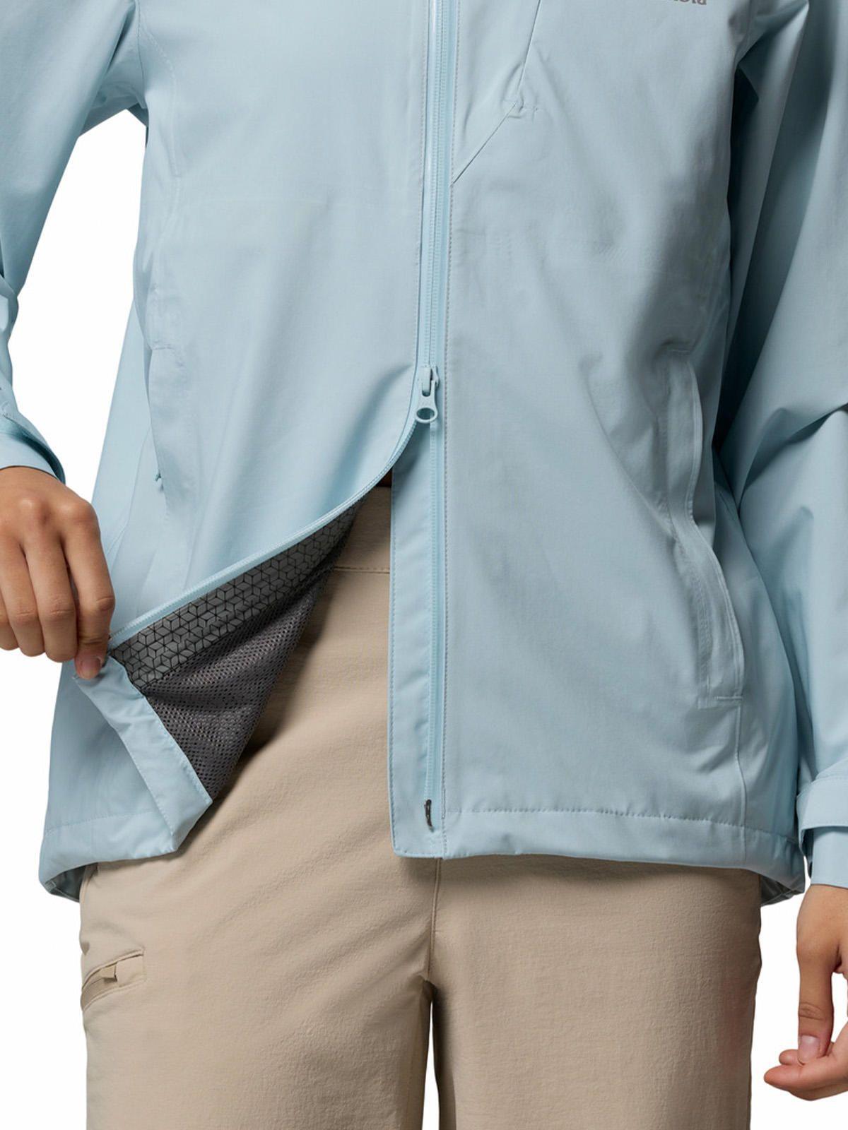 Cortaviento Mujer Trailborne Shell Celeste-8