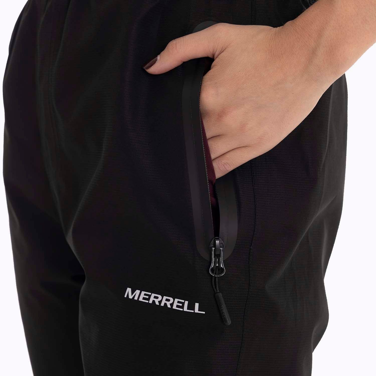 Cubre Pantalon outdoor Mujer Hardshell Negro Merrell-1