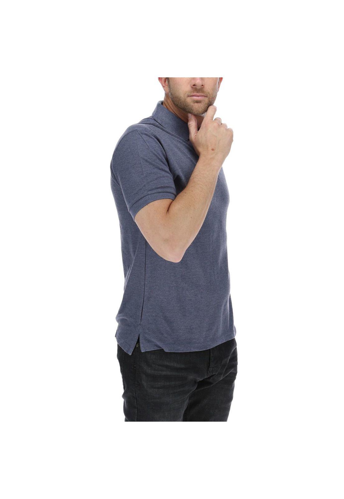 Polera Polo Hombre Classic Polo Azul-2