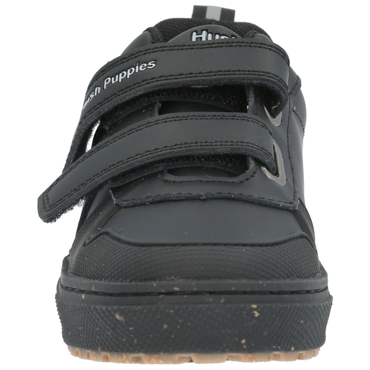 Zapatilla velcr Escolar Oliver negro niño-5