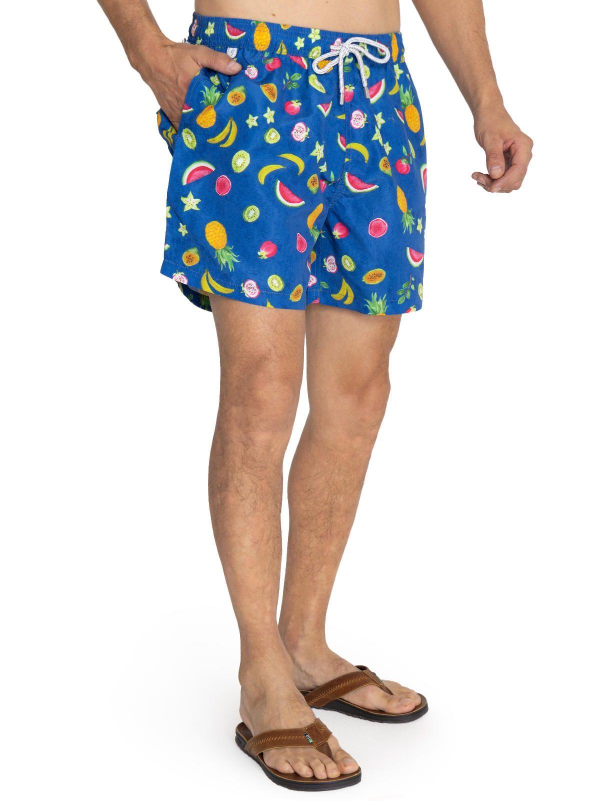 traje de baño Azul Izam Hombre-4