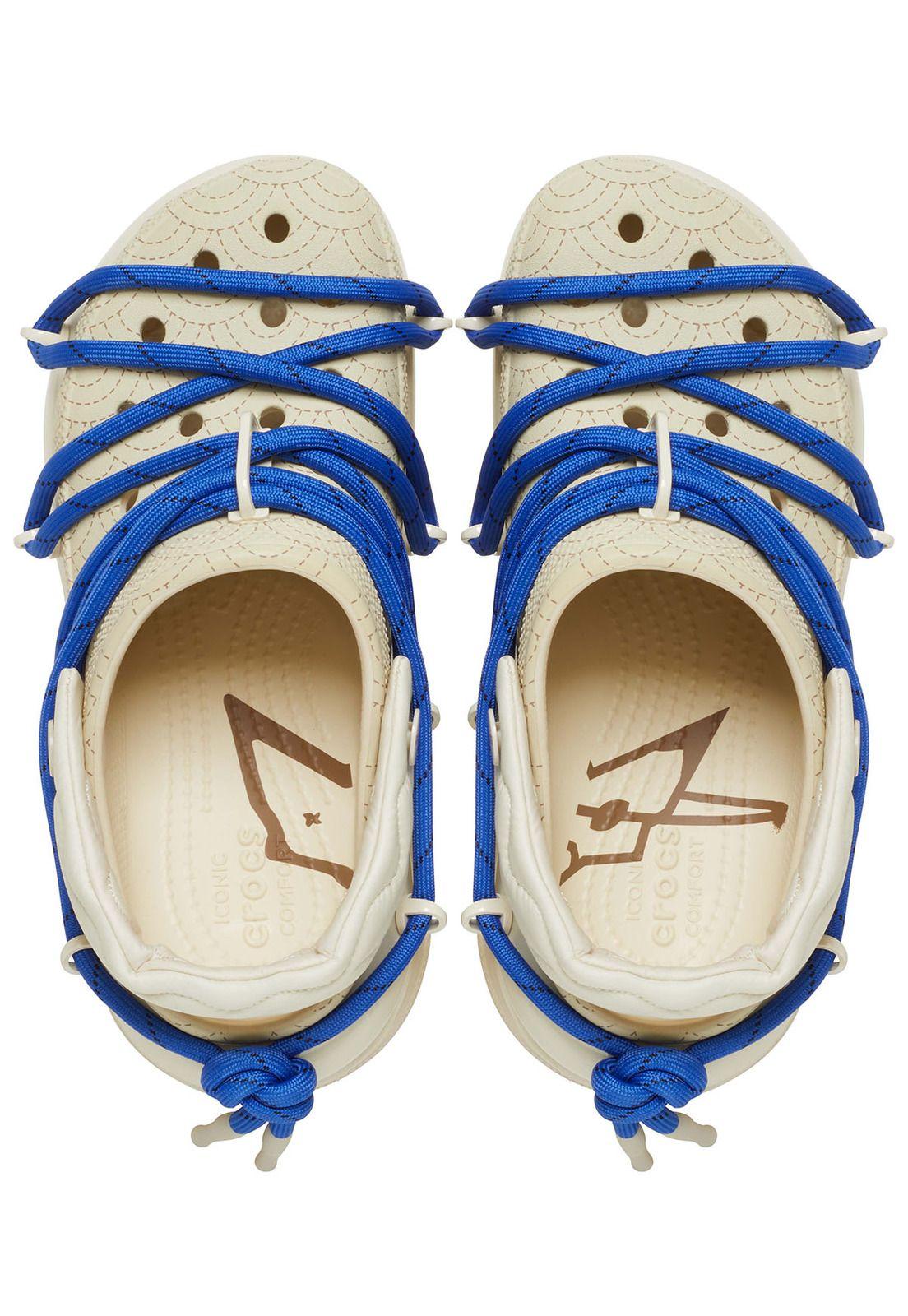 Zueco Crocs Hombre Rauw Alejandro Beige-4