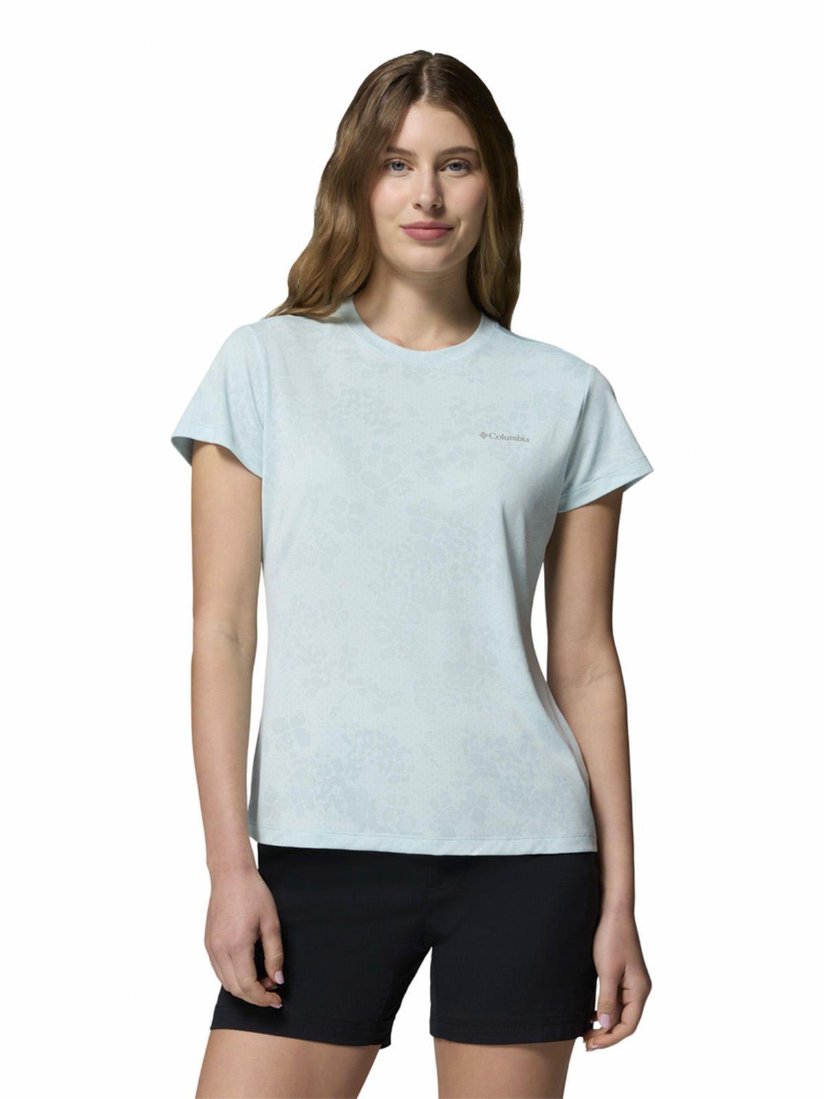 Polera Mujer Bluebird Canyon Ii Celeste-0