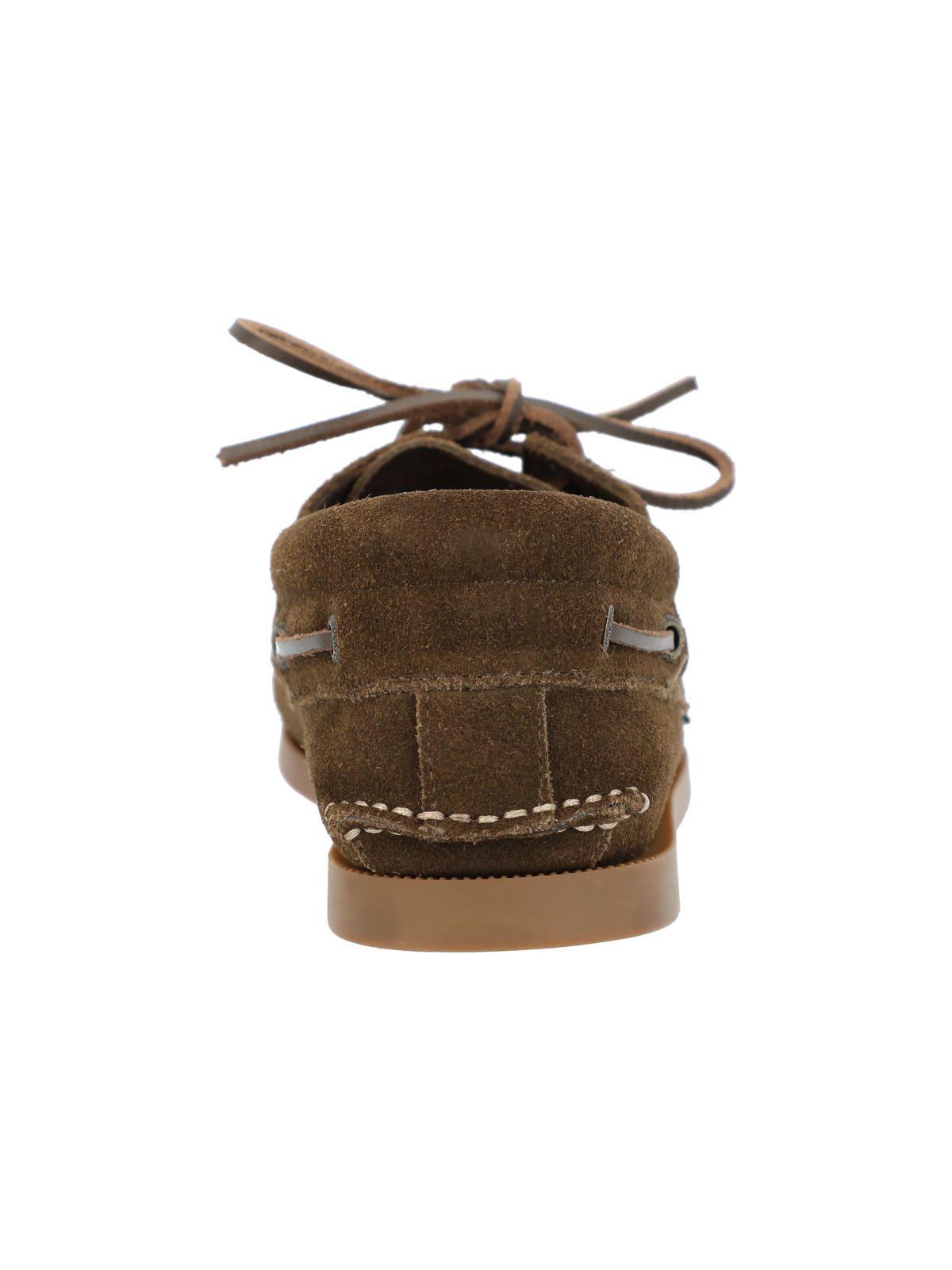 Zapato Cuero Hombre Boat Sider Oliva-6