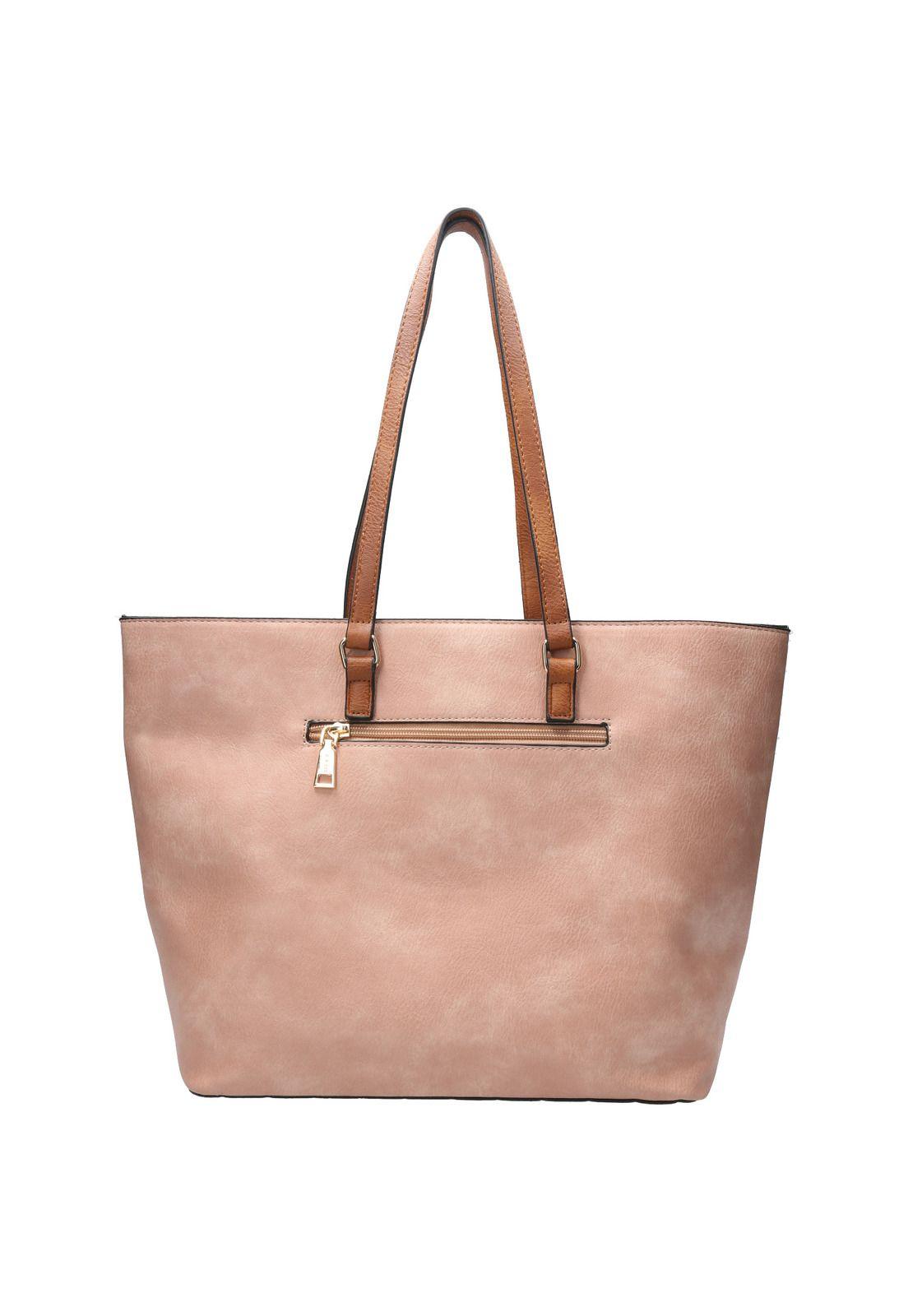 Cartera Mujer Noble Tote Rosa-3