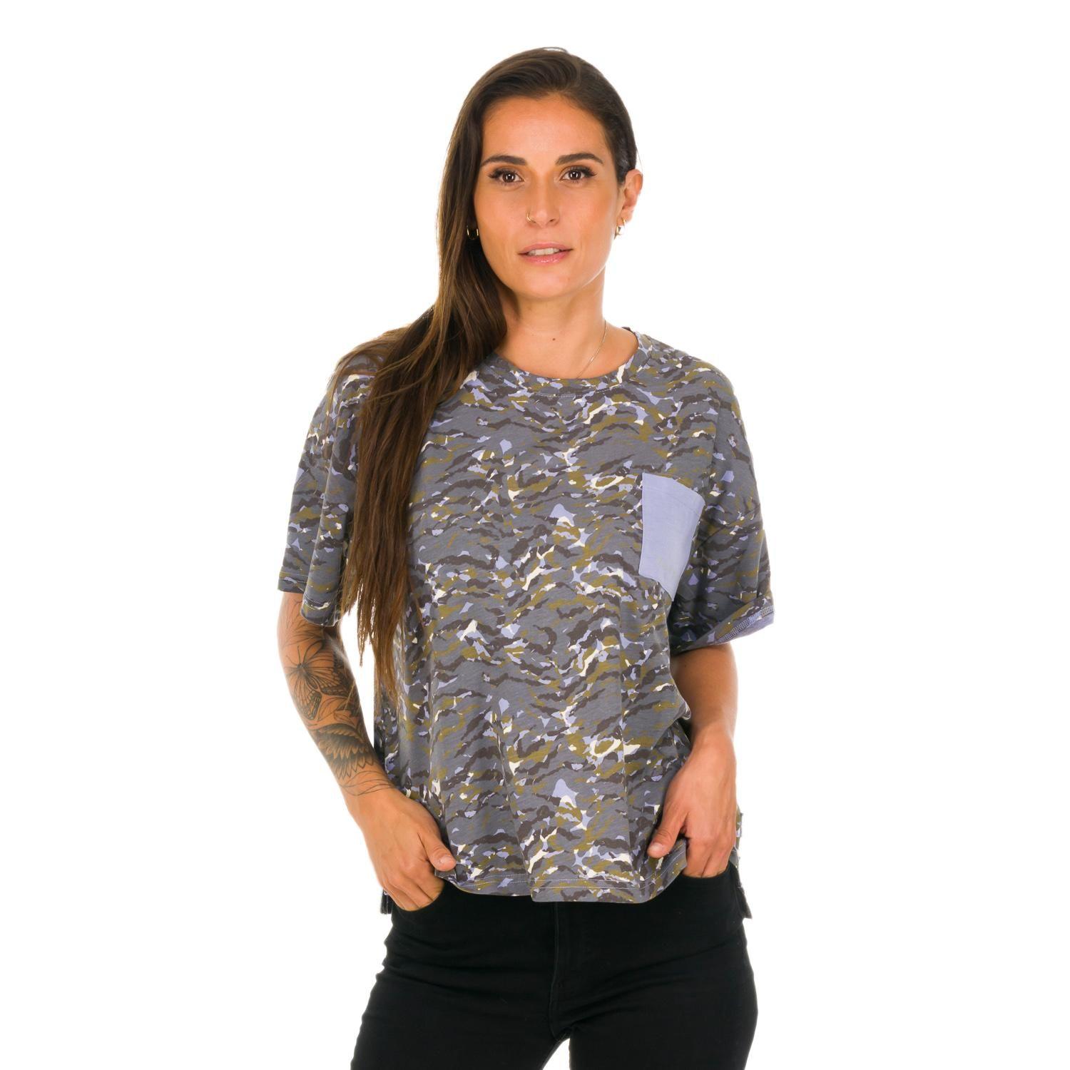 Polera M/C Mujer Easy I Gris -0