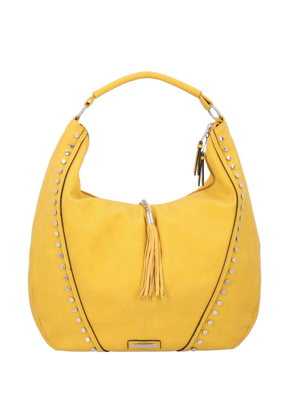 Cartera Aretha Hobo Mostaza Mujer-0