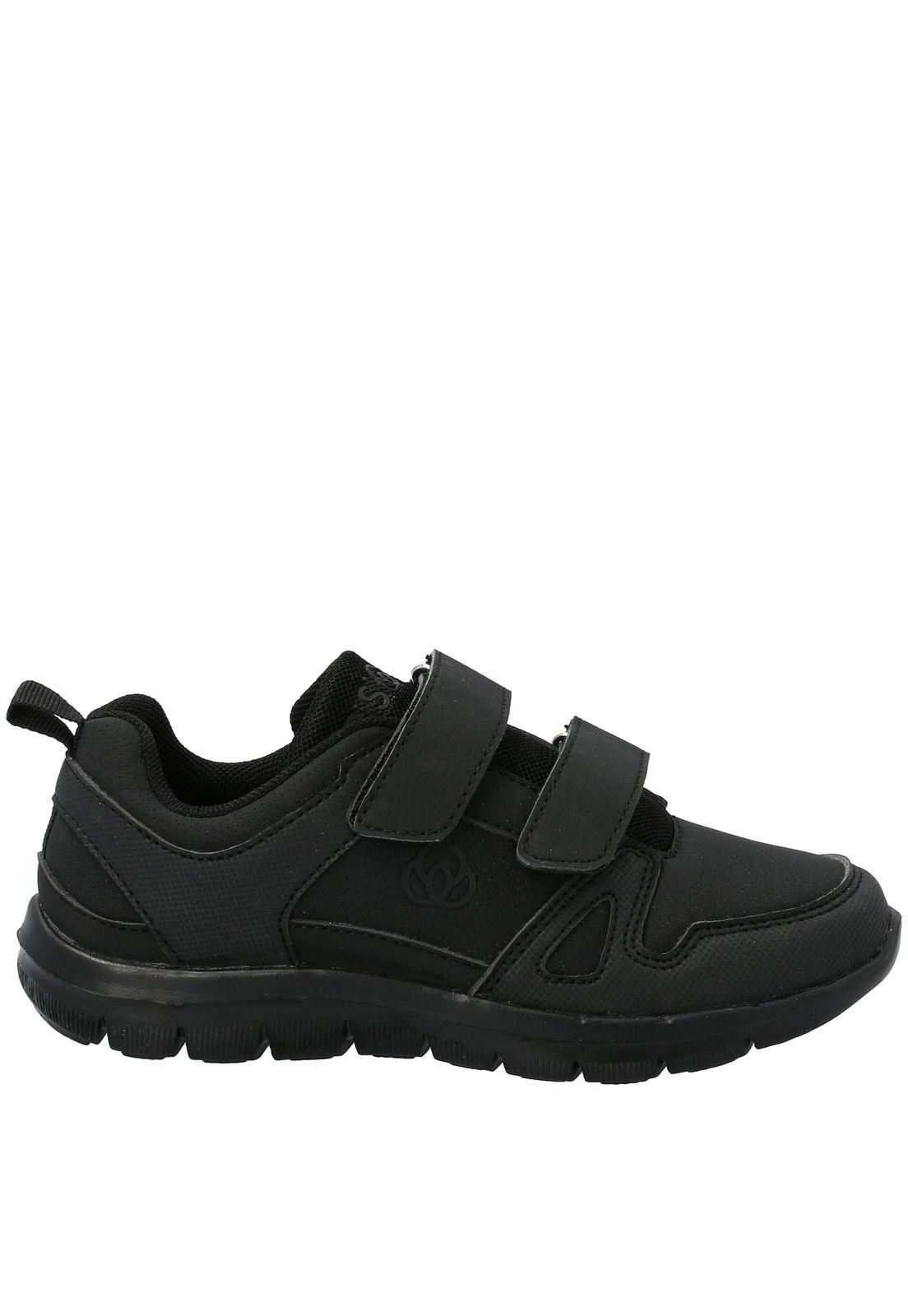 Zapatilla Unisex Bts  2 Velcro Negro-1
