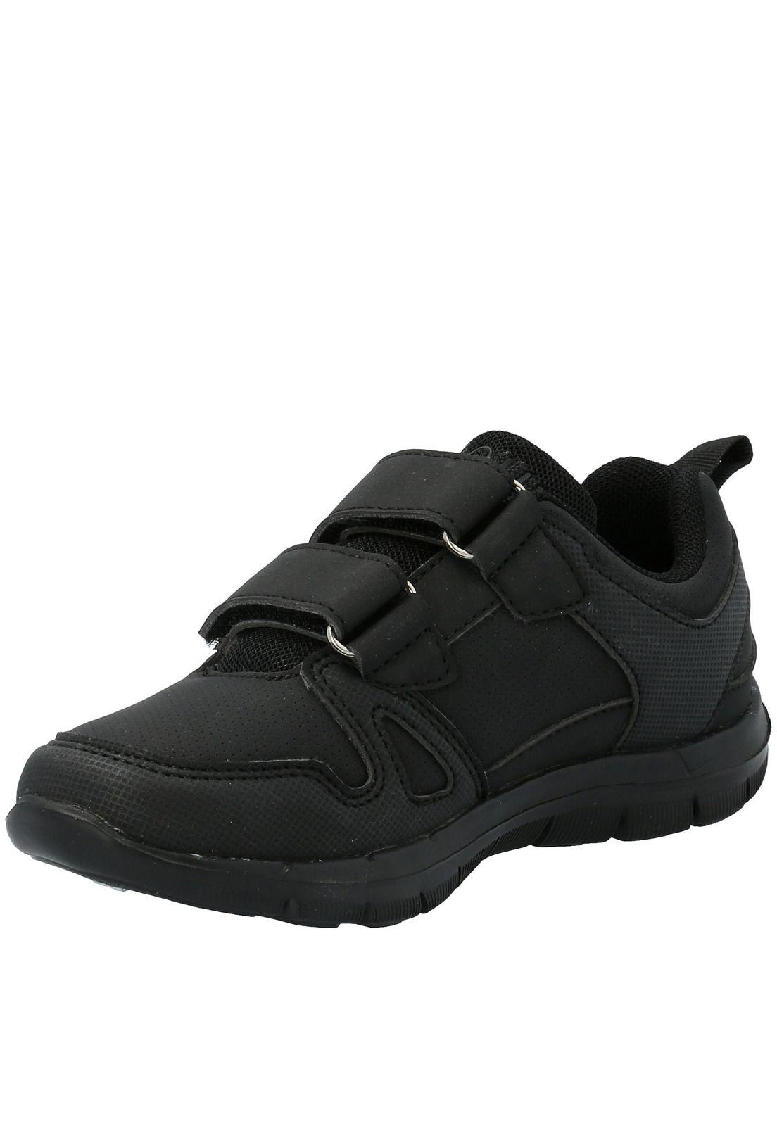 Zapatilla Unisex Bts  2 Velcro Negro-3