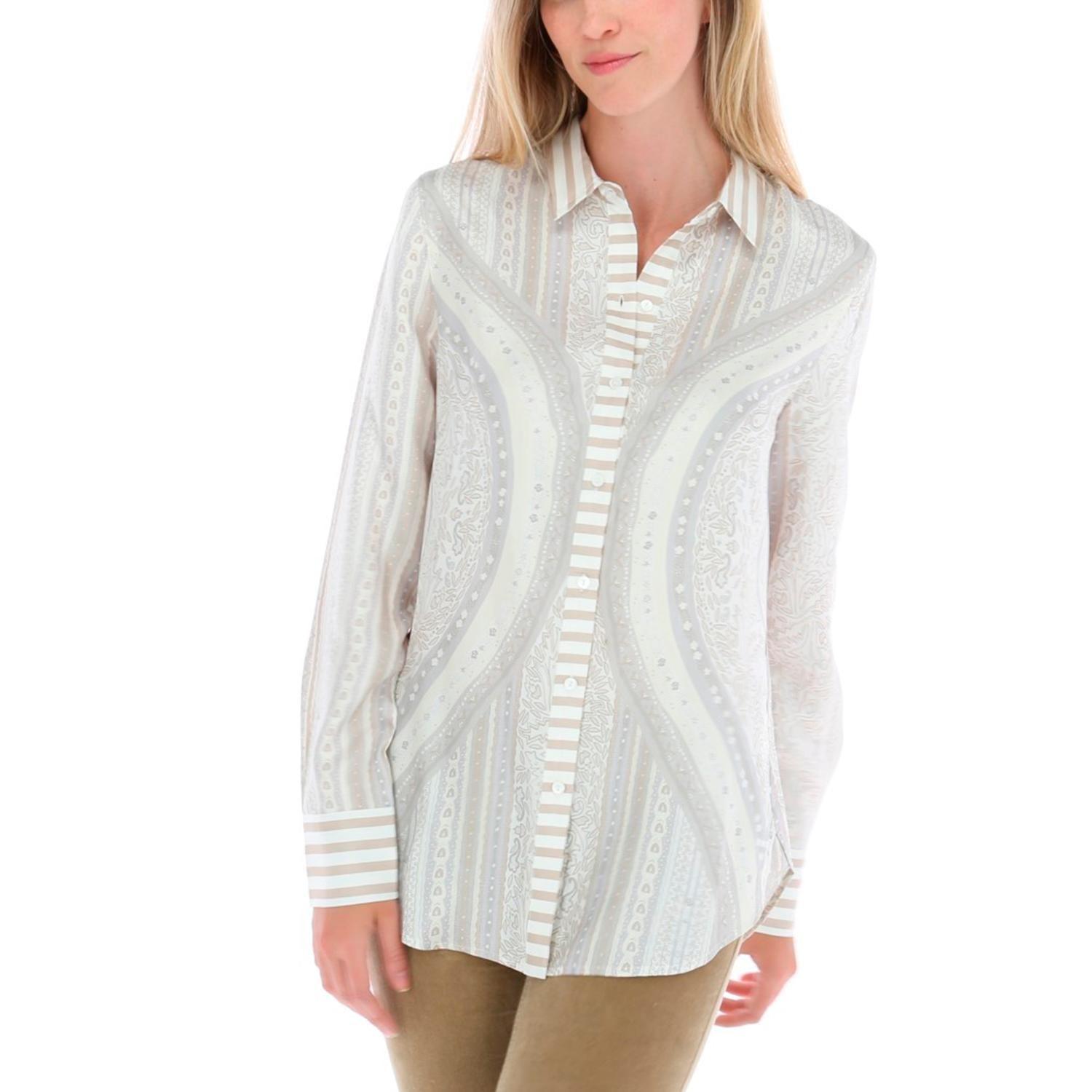 Blusa Paisley Rockford Beige-0