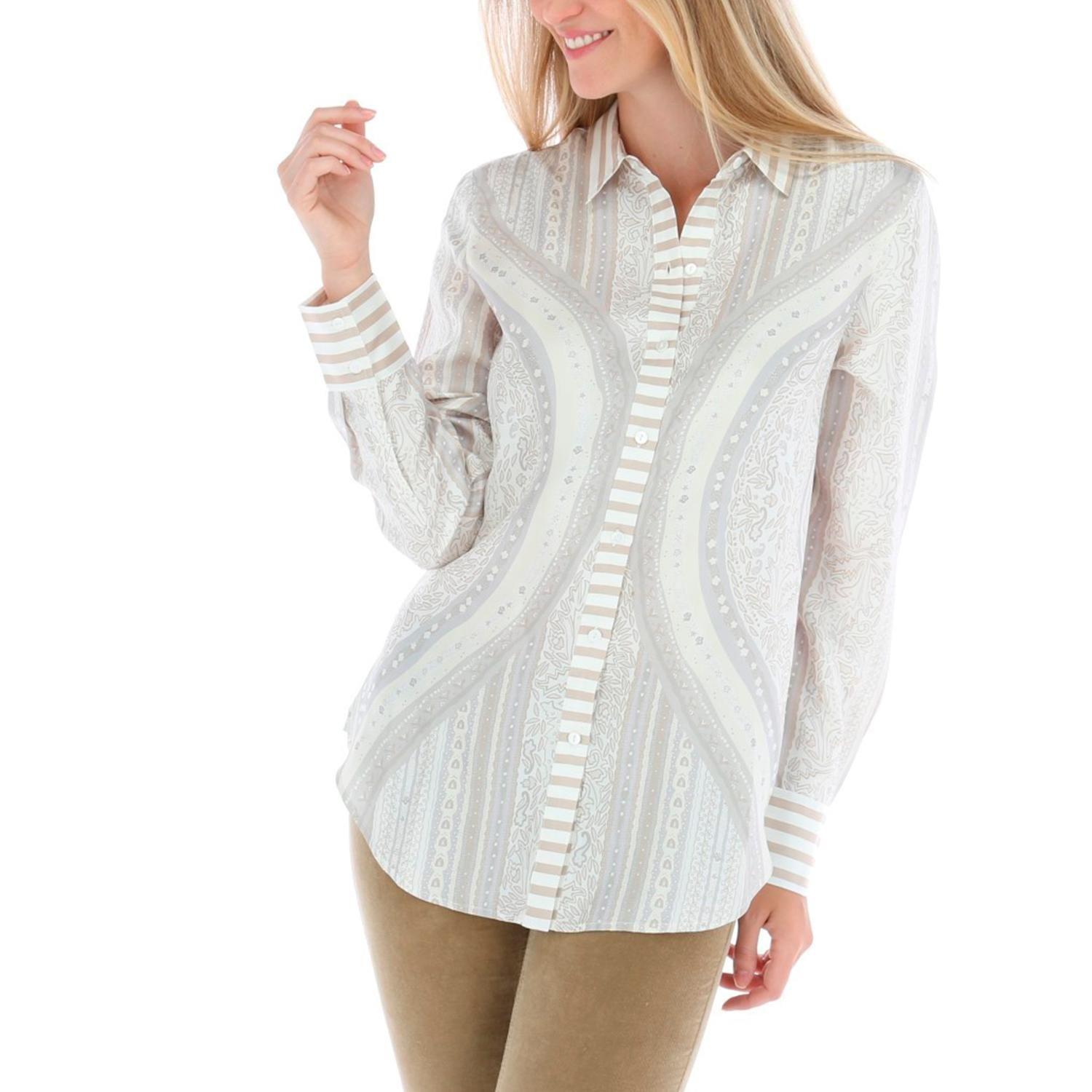 Blusa Paisley Rockford Beige-3