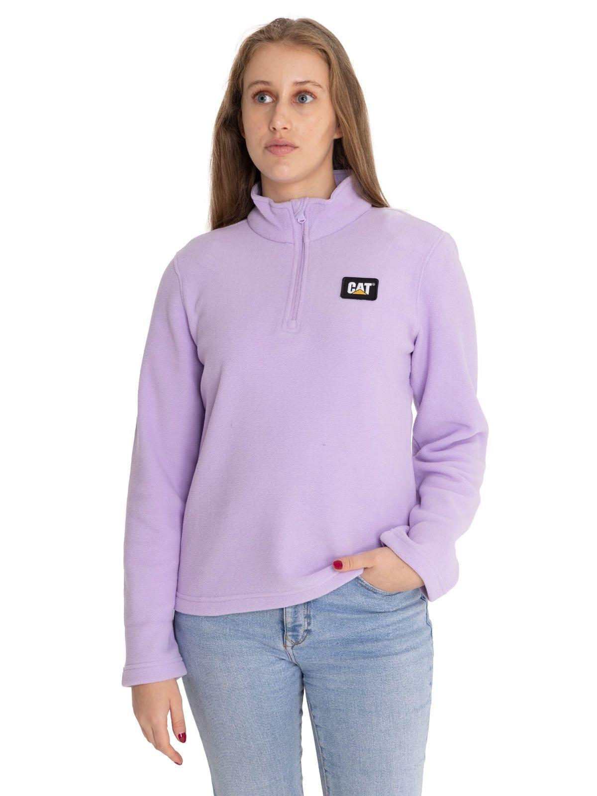 Polar Mujer Microfleece Quarter Zip Lila-0