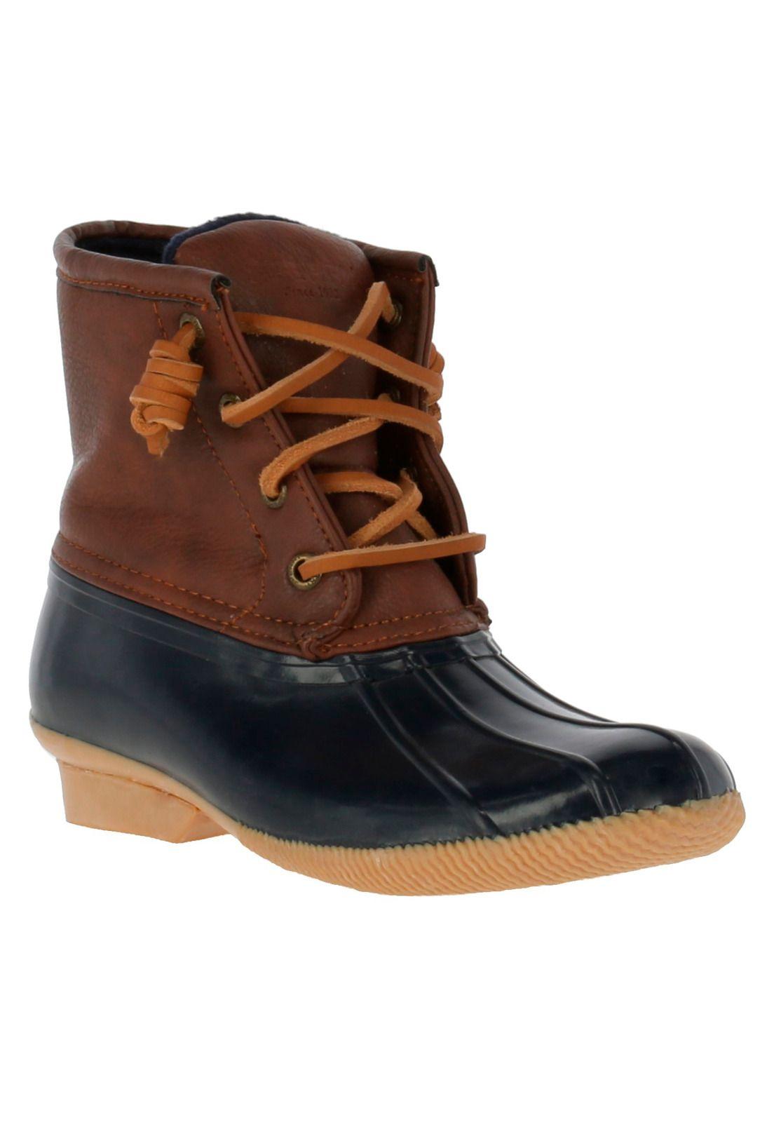Bota Sp-Saltwater Boot Azul marino Niño Sperry-0