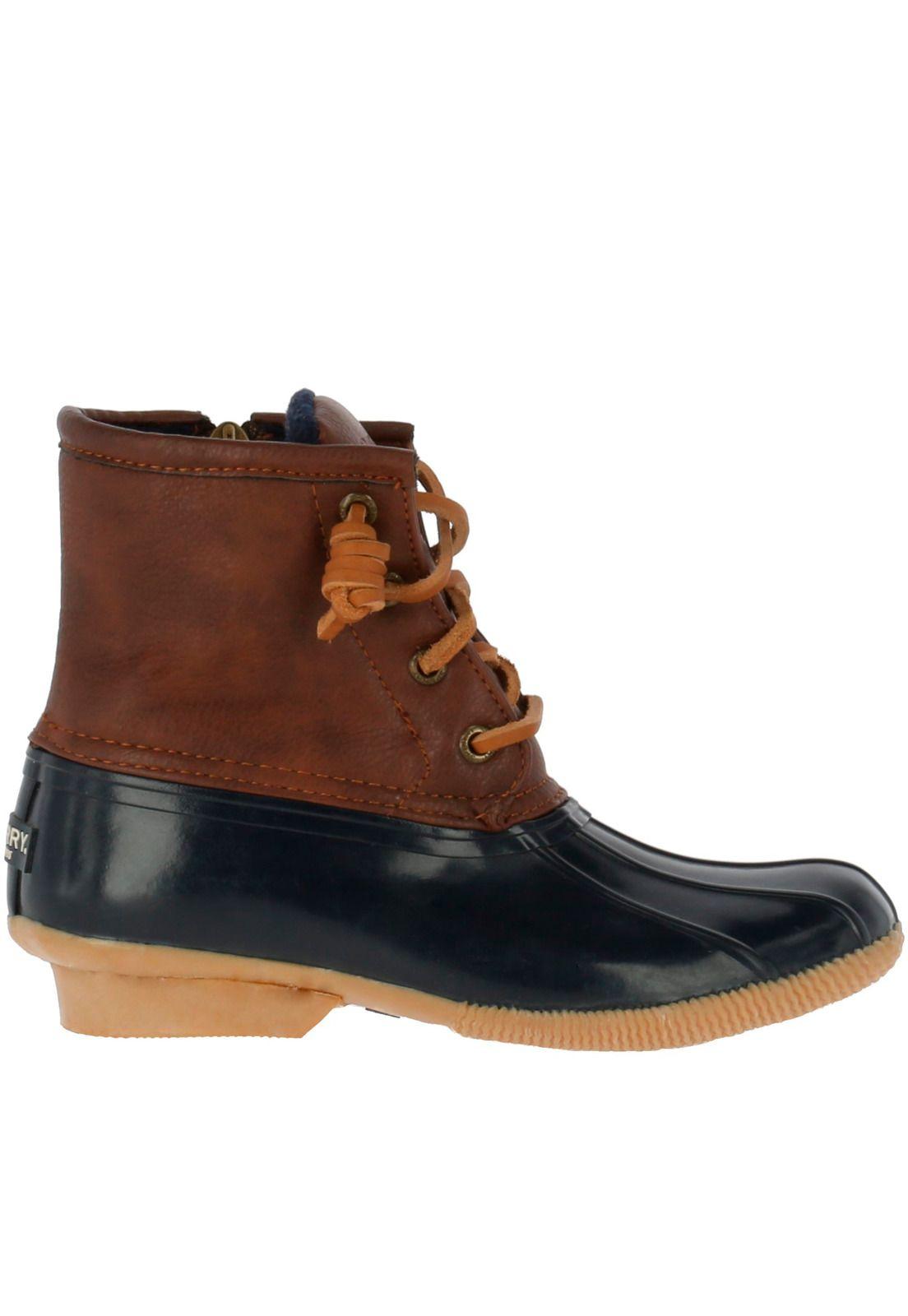 Bota Sp-Saltwater Boot Azul marino Niño Sperry-3