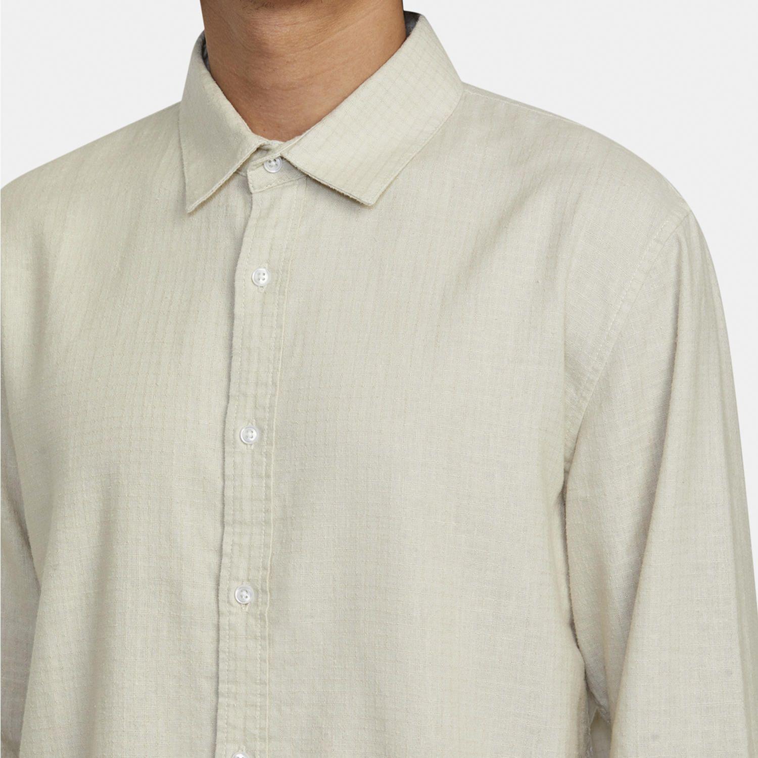 Camisa M/L Hombre Hi Grade M Wvtp Beige-3
