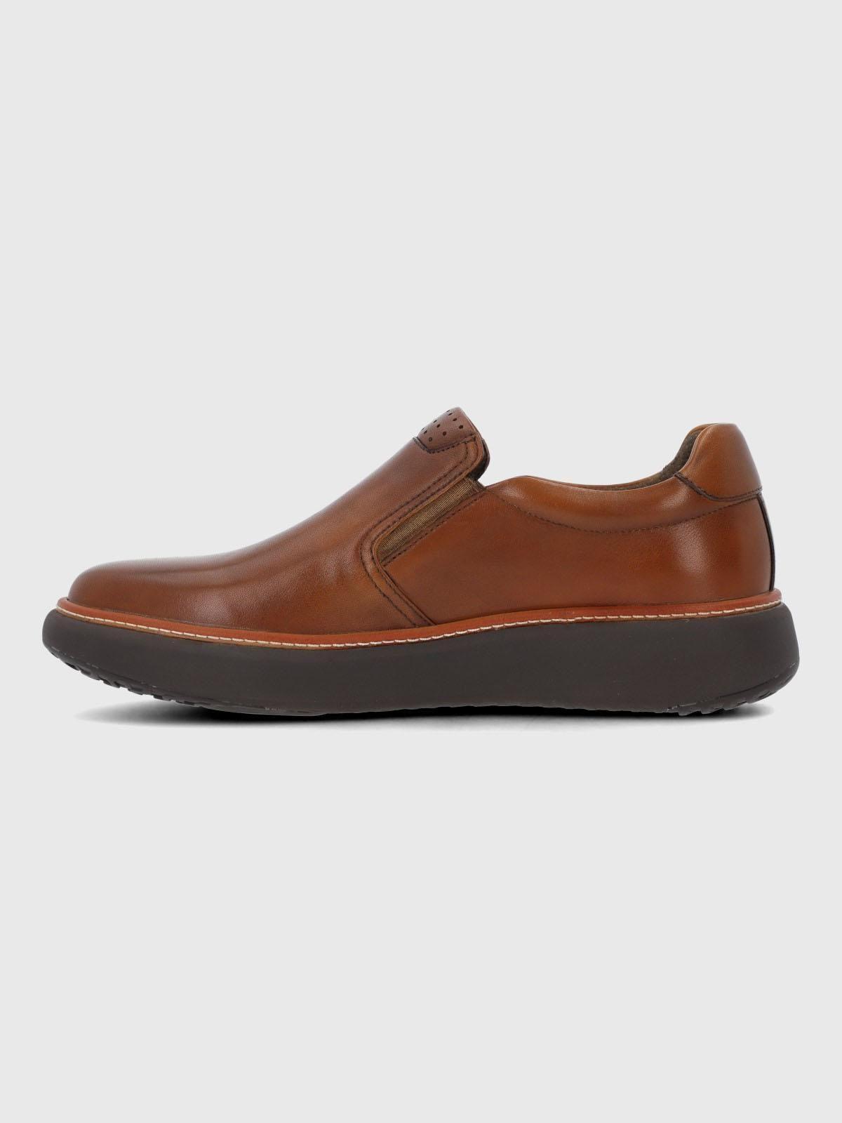Slip On Cuero Hombre Lite G Café-4