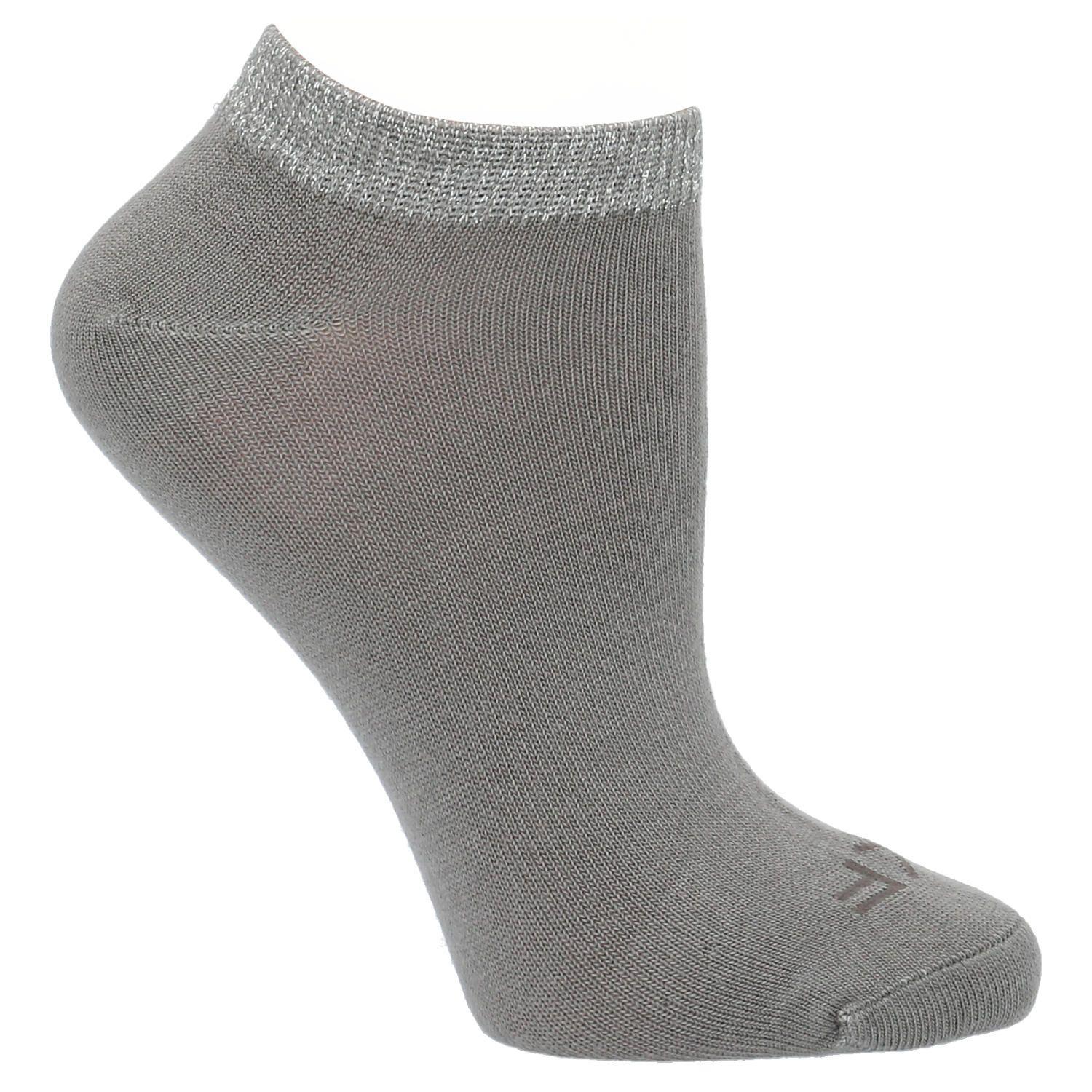 Calcetín Bambú Mujer Ped Lurx Gris-0