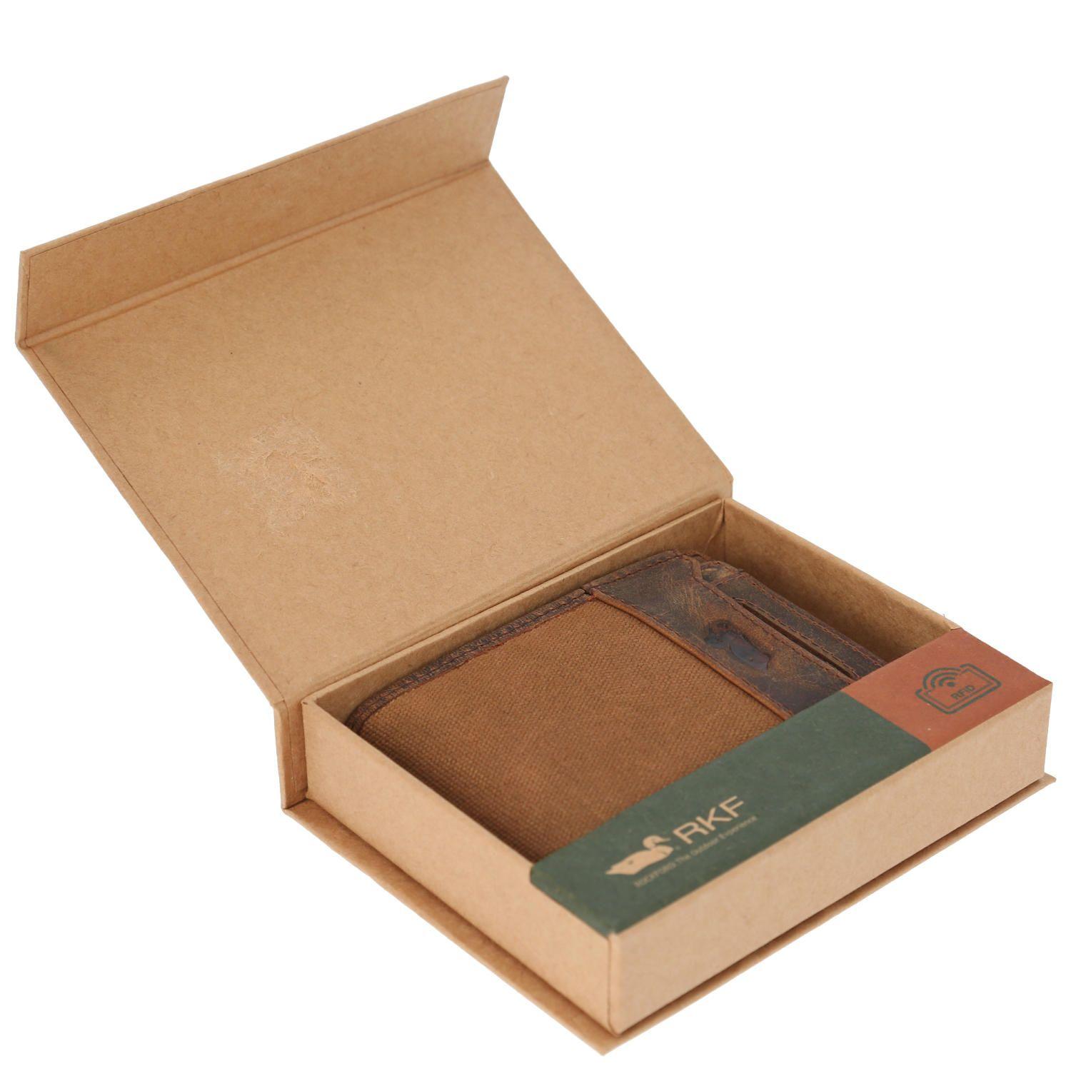 Billetera Cnv/Cuero Hombre Jasper Ventana Café-5