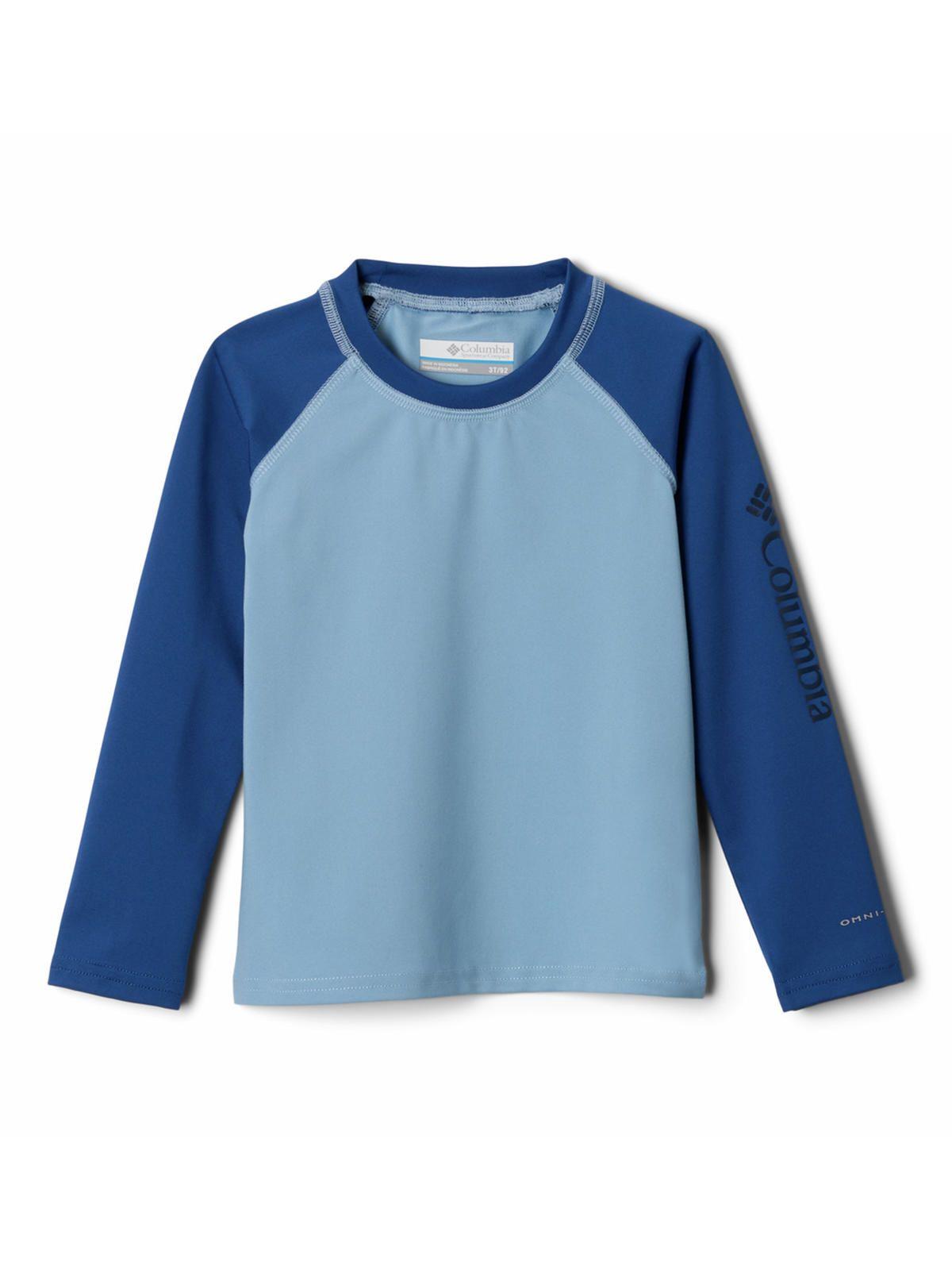 Polera Manga Larga Niño Sandy Shores Celeste-0