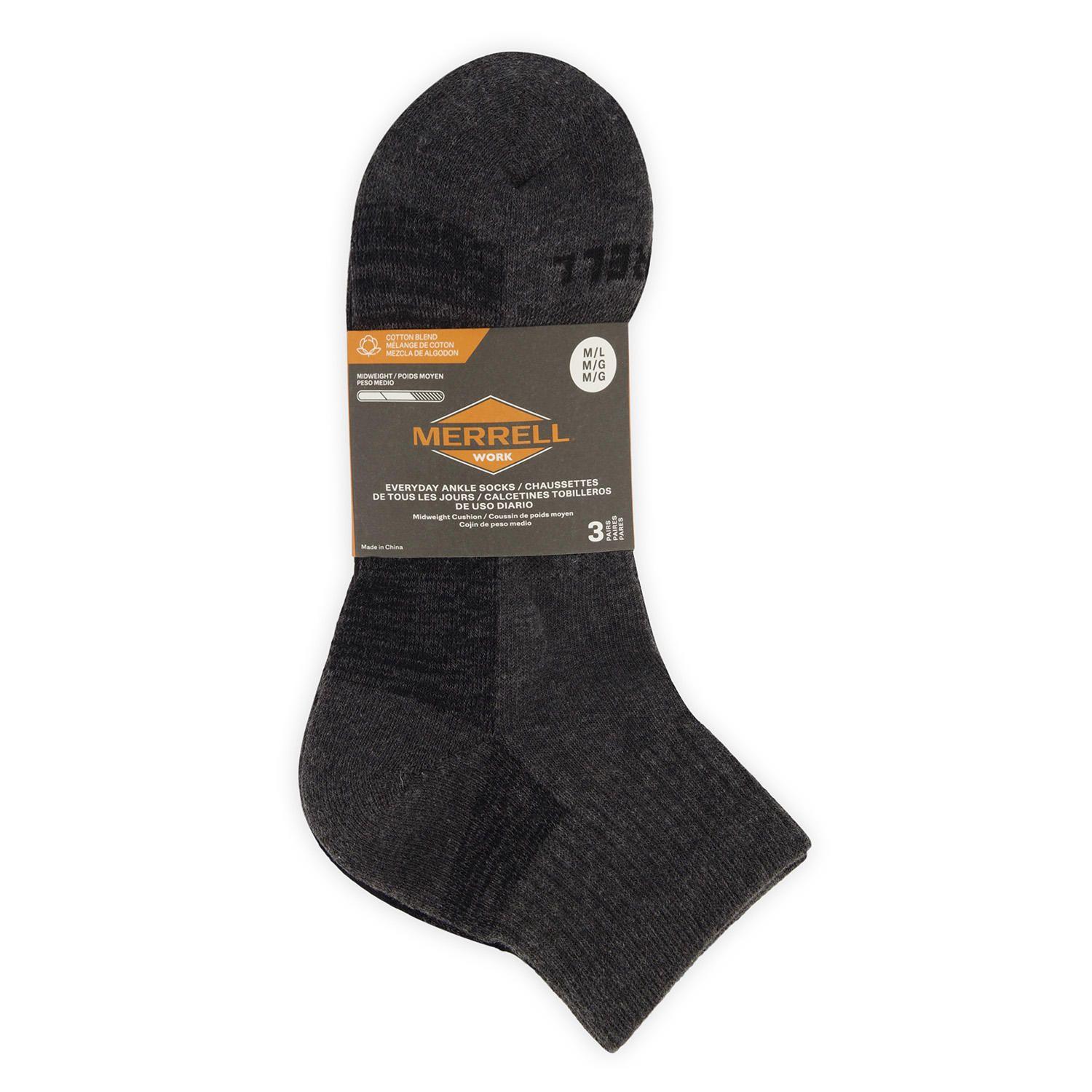 Calcetin Unisex Everyday Tripack Gris-5