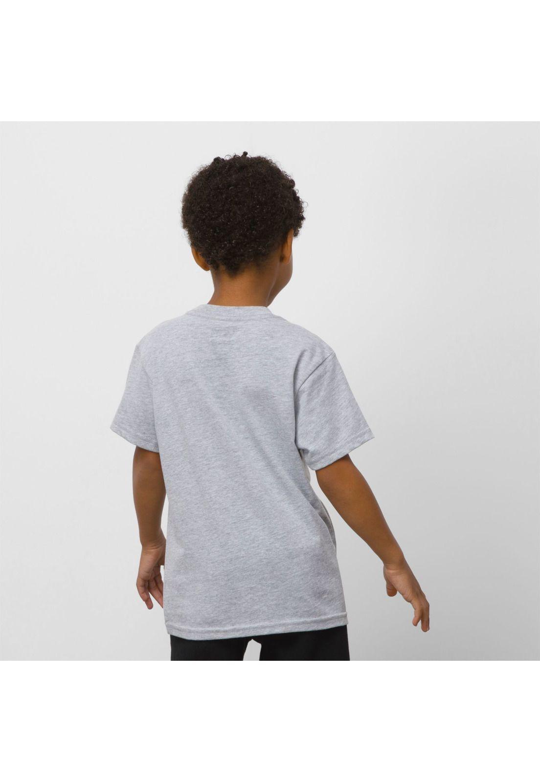 Polera M/C Niño Digi Flames Ss Athletic Heather-3
