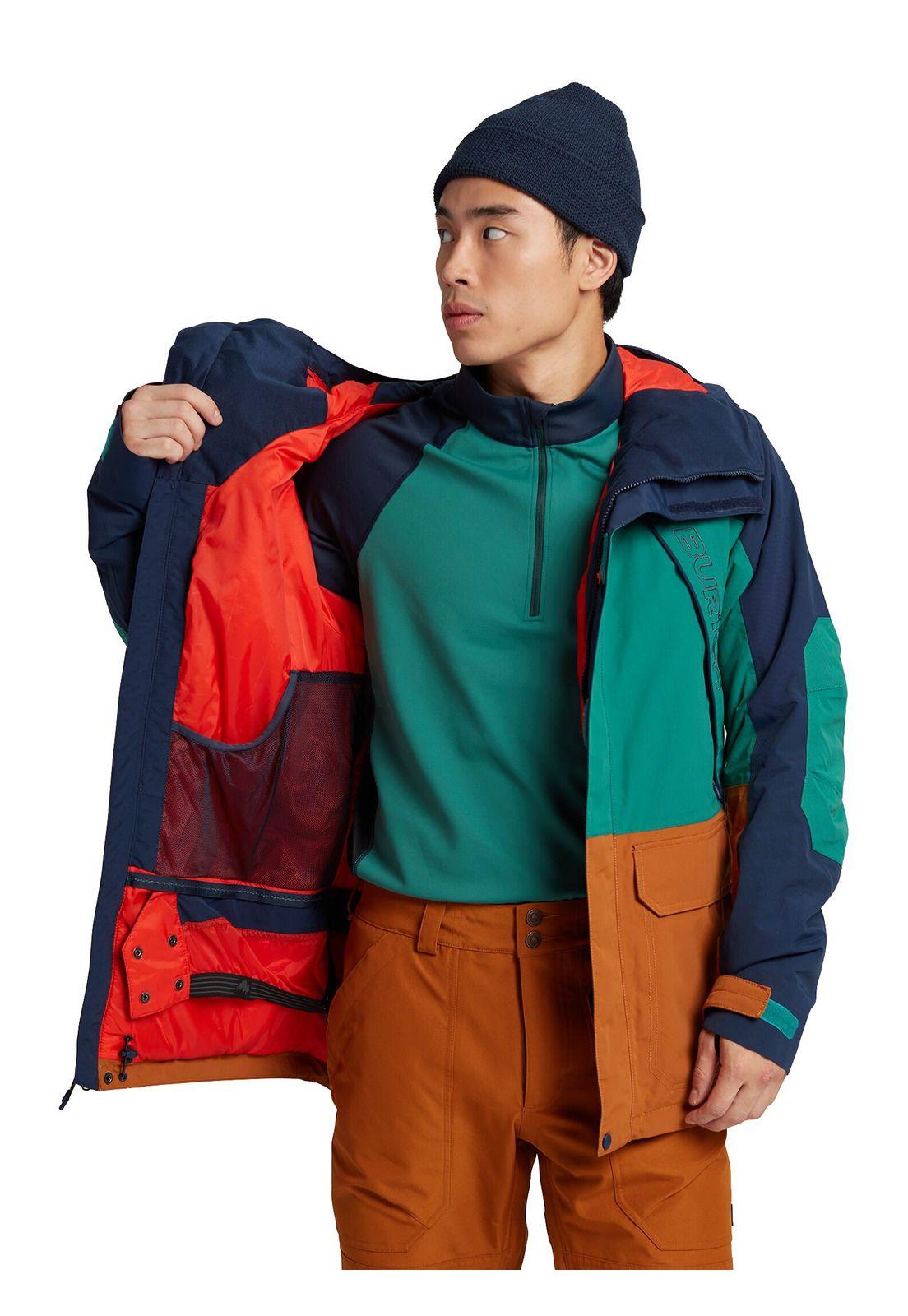 Chaqueta Breach Jk Drsblu/A Hombre Azul Burton-3