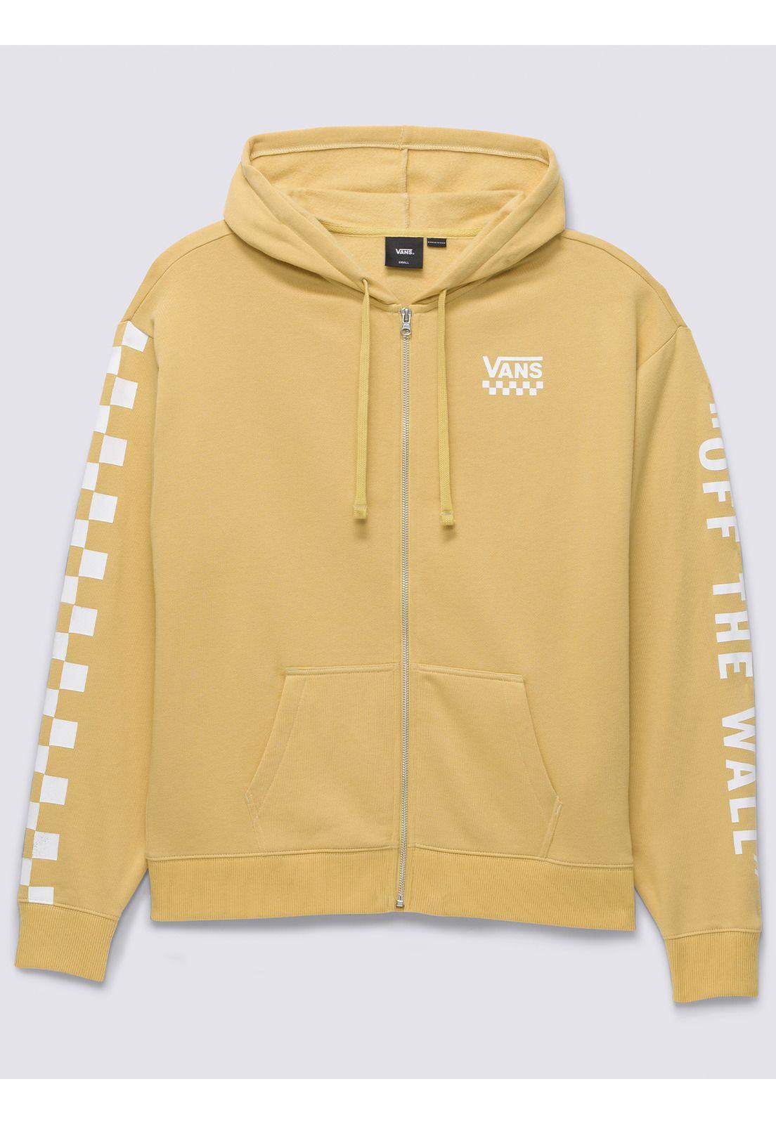 Polerón Con Gorro Extra Fun Hoodie Amarillo Mujer-5