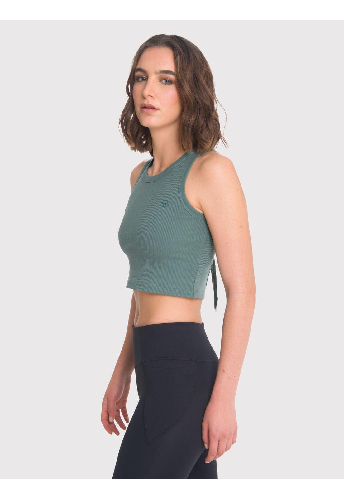 Polera deportiva Mujer Zia Verde-3