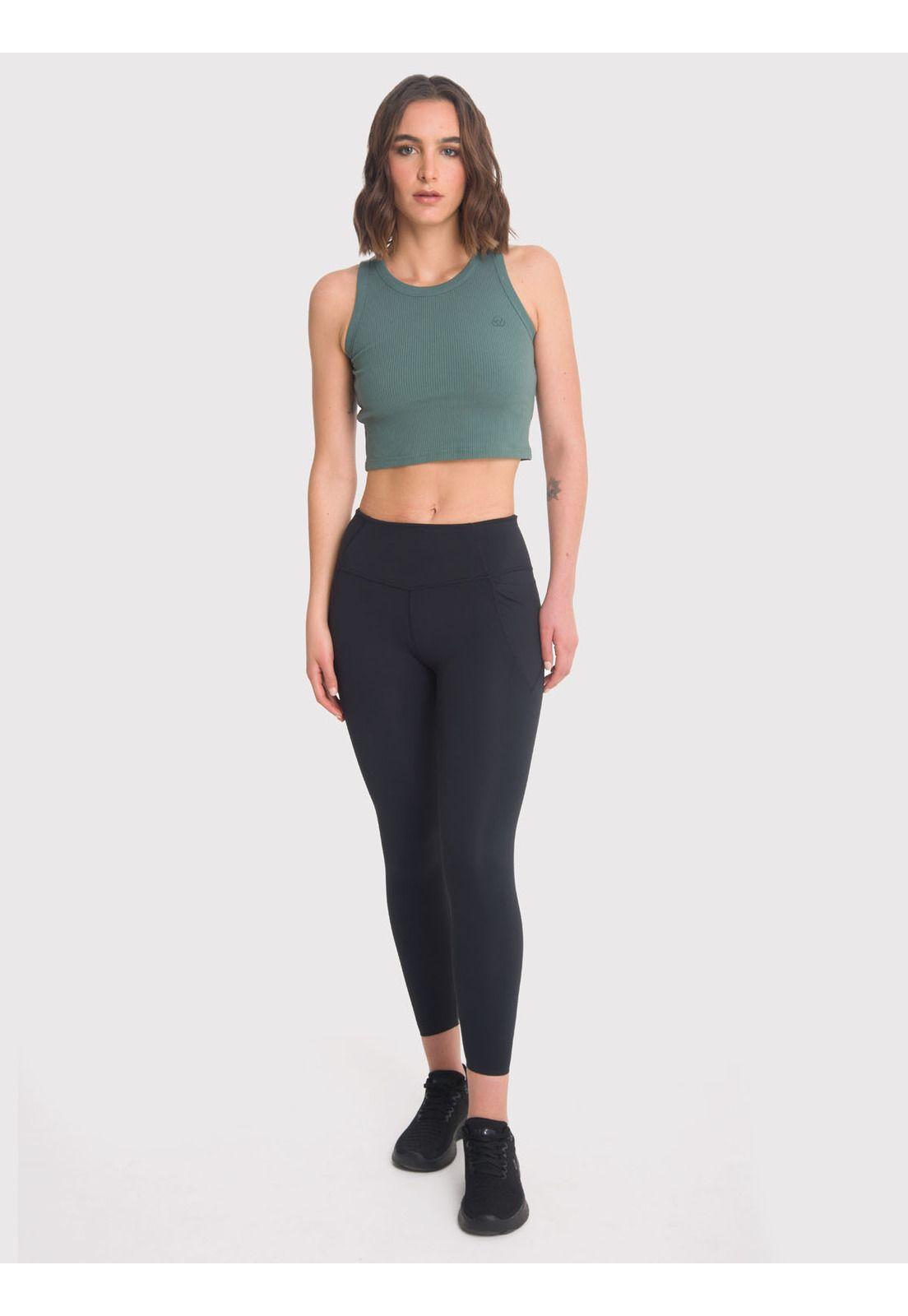 Polera deportiva Mujer Zia Verde-4