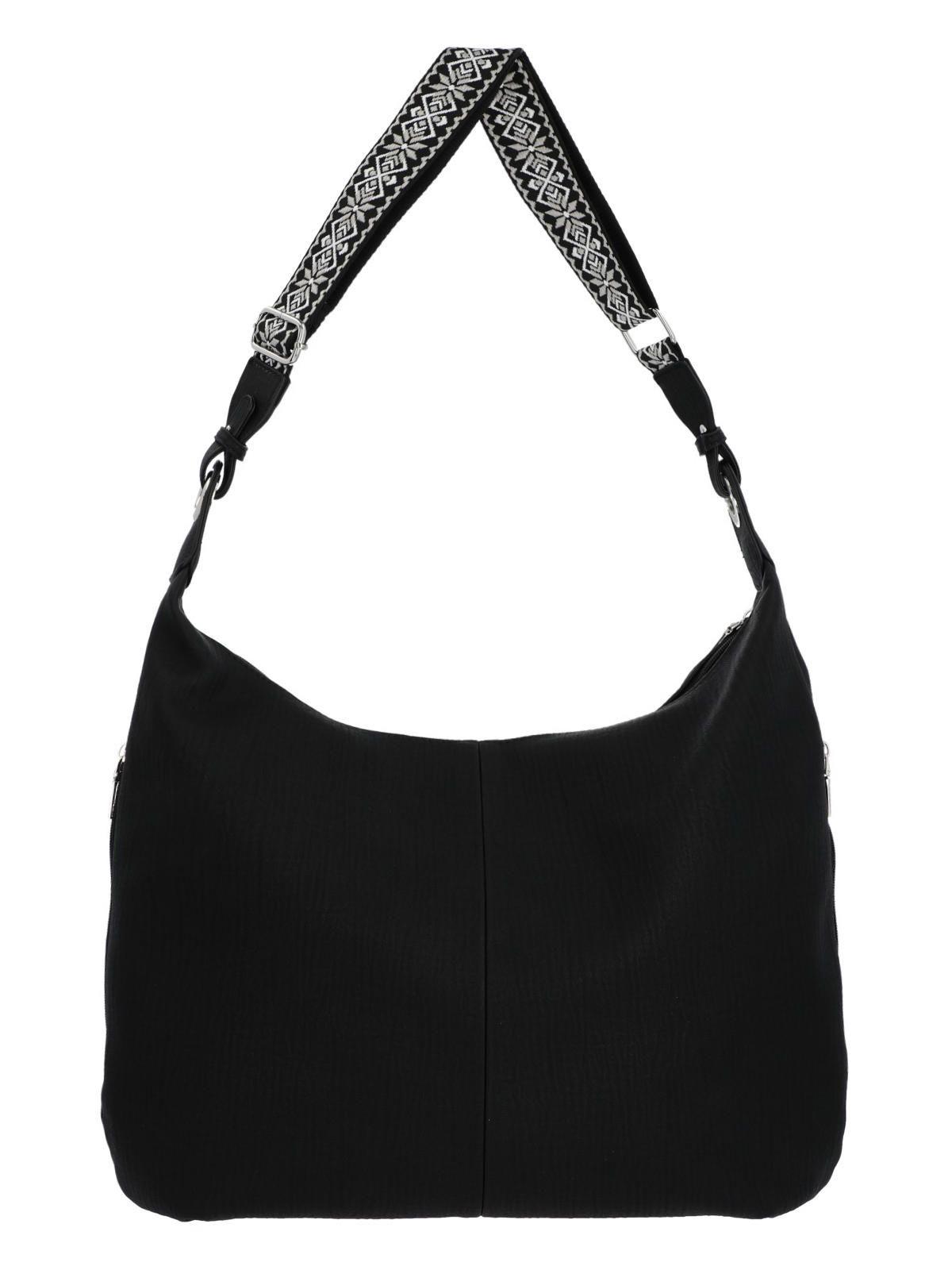 Cartera Mujer Alicia Hobo Negro-2