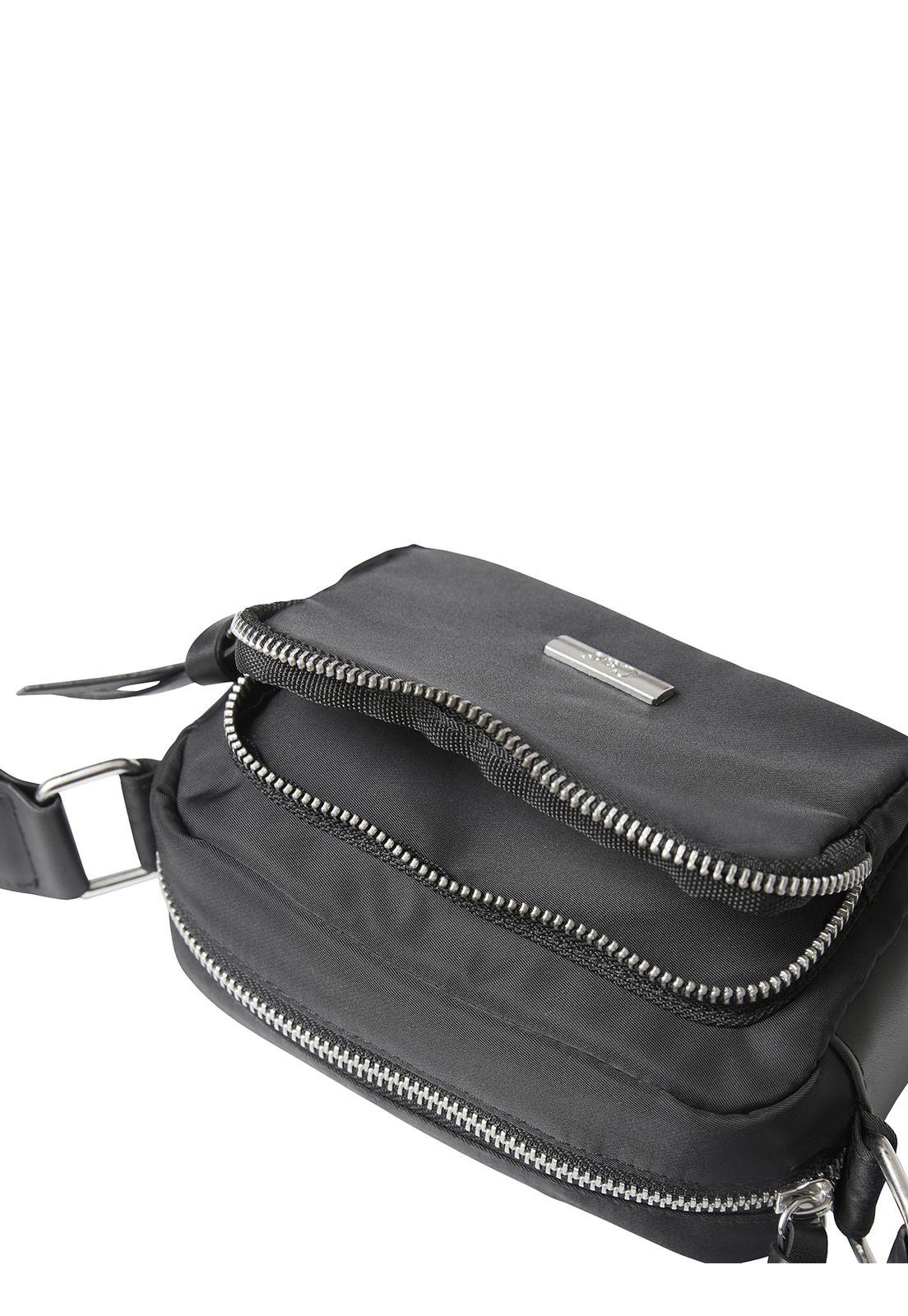 Cartera Casual Mujer Mini Crossbody Negro-4