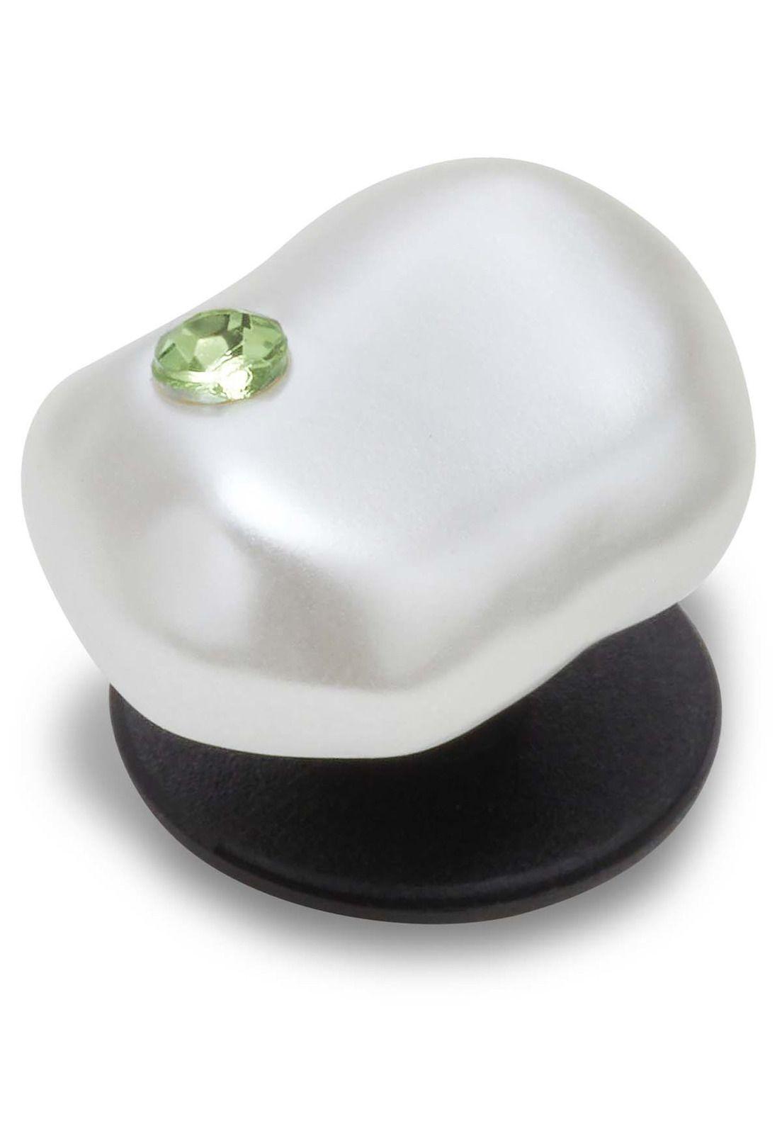 Jibbitz Crocs Perla Verde Barroca Blanco-2