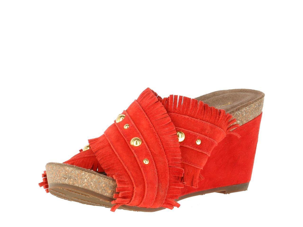 Sandalia Cuero Zlatni Rojo-1