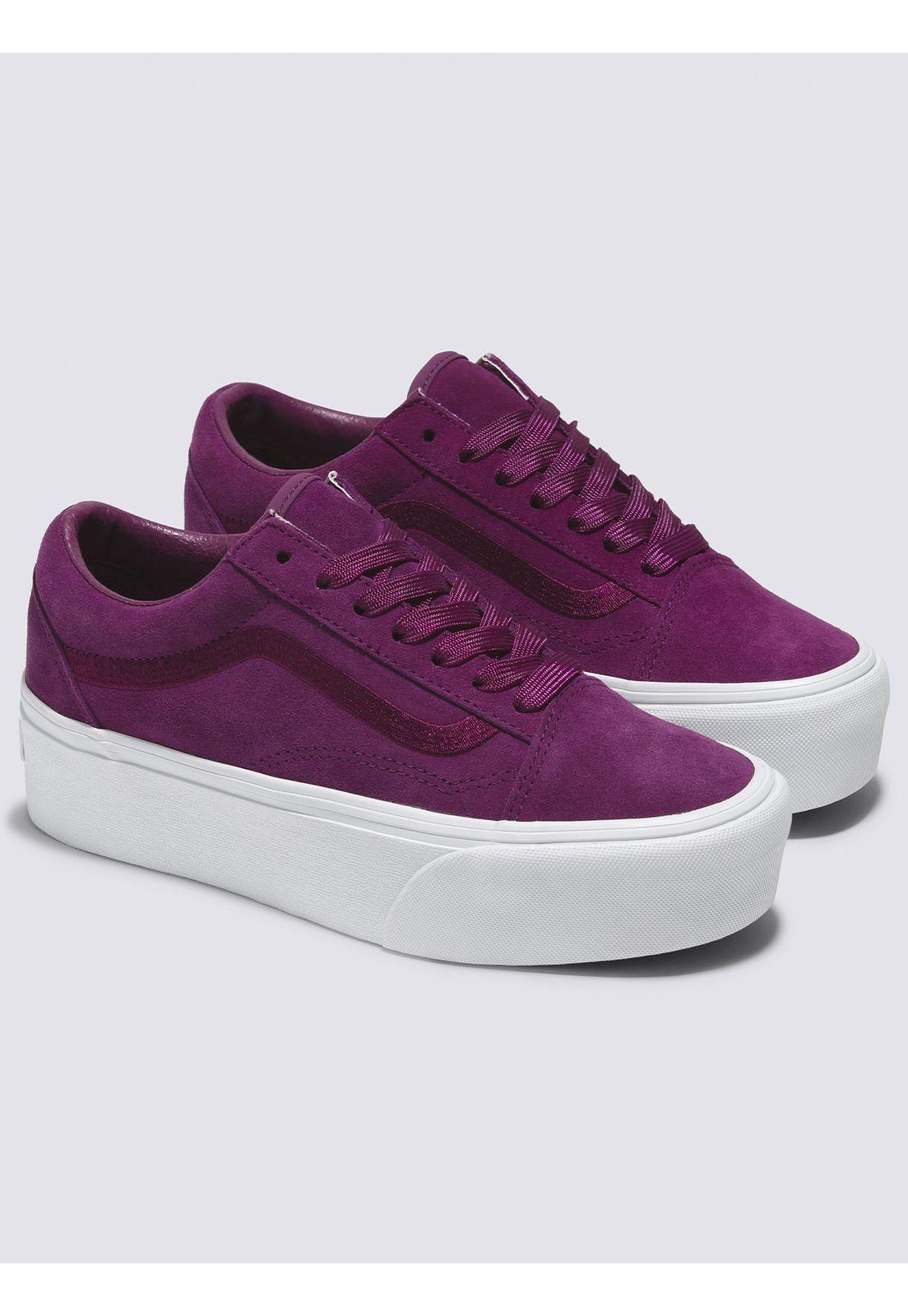 Zapatilla Old Skool Stackform Morado Unisex-0