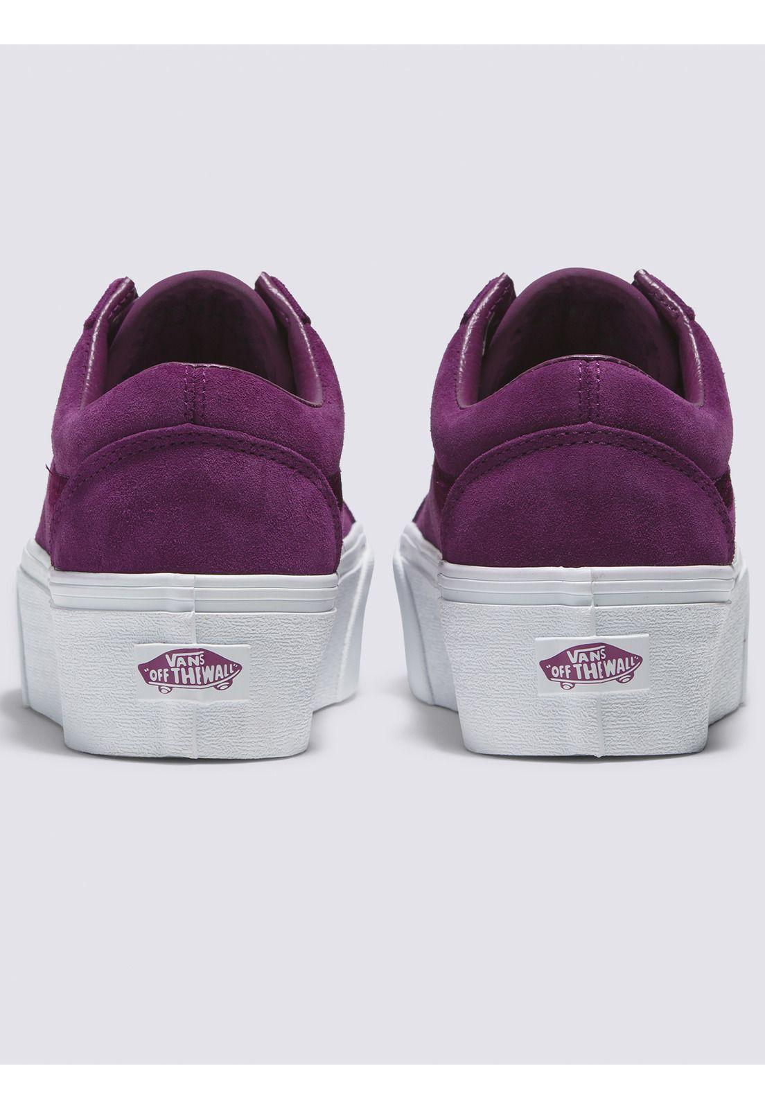 Zapatilla Old Skool Stackform Morado Unisex-4