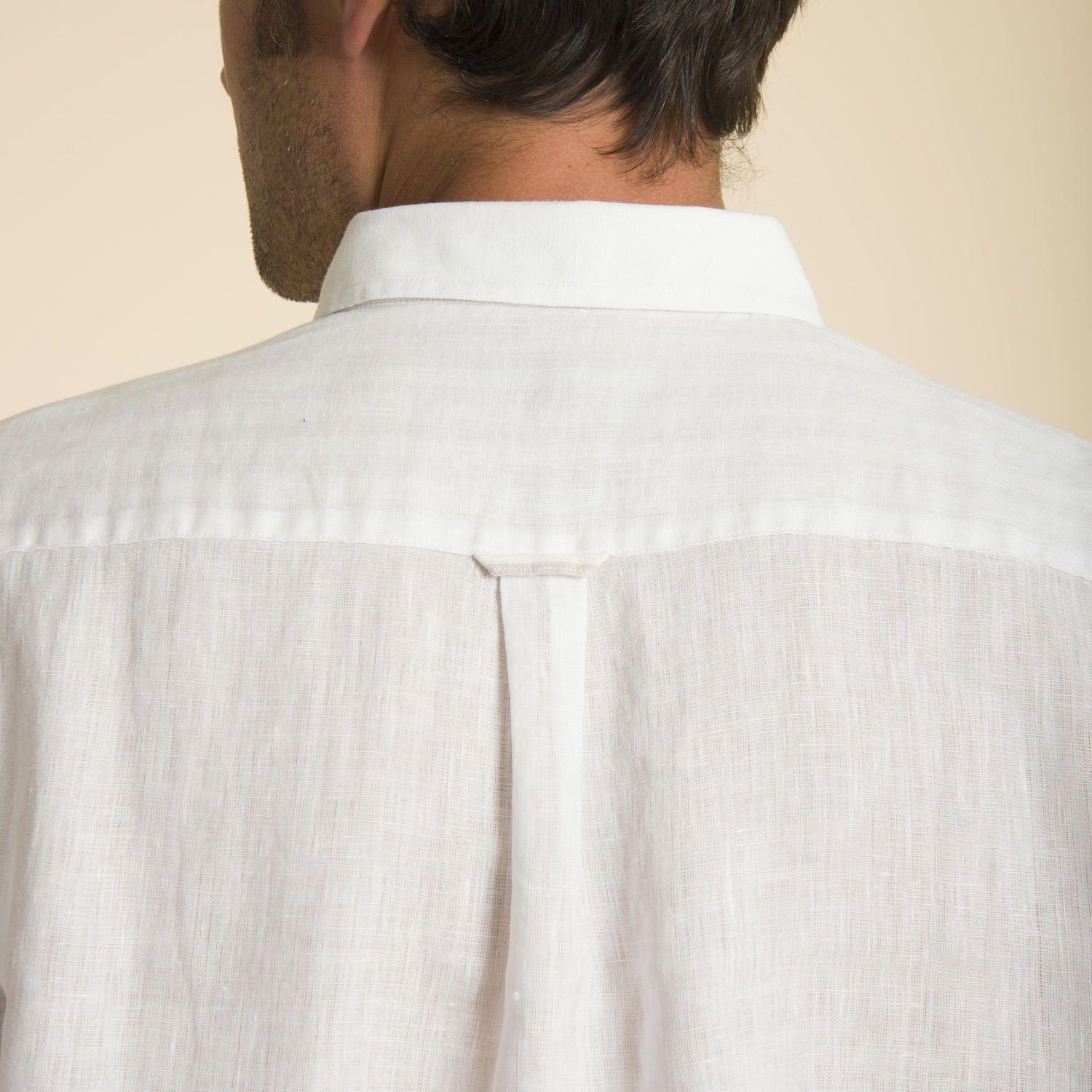 Camisa Lino Blanco Rockford-4