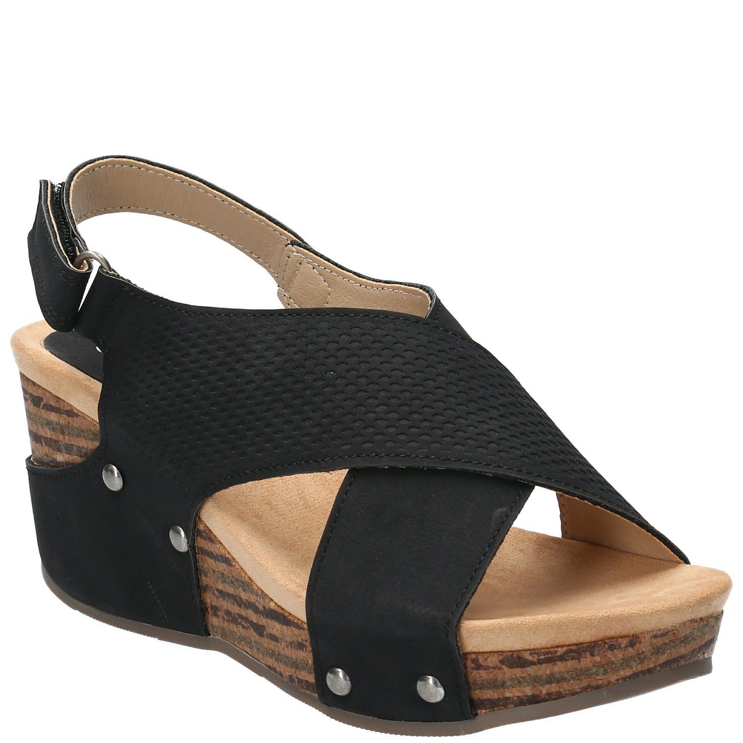 Sandalia Galeno Negro Mujer-0