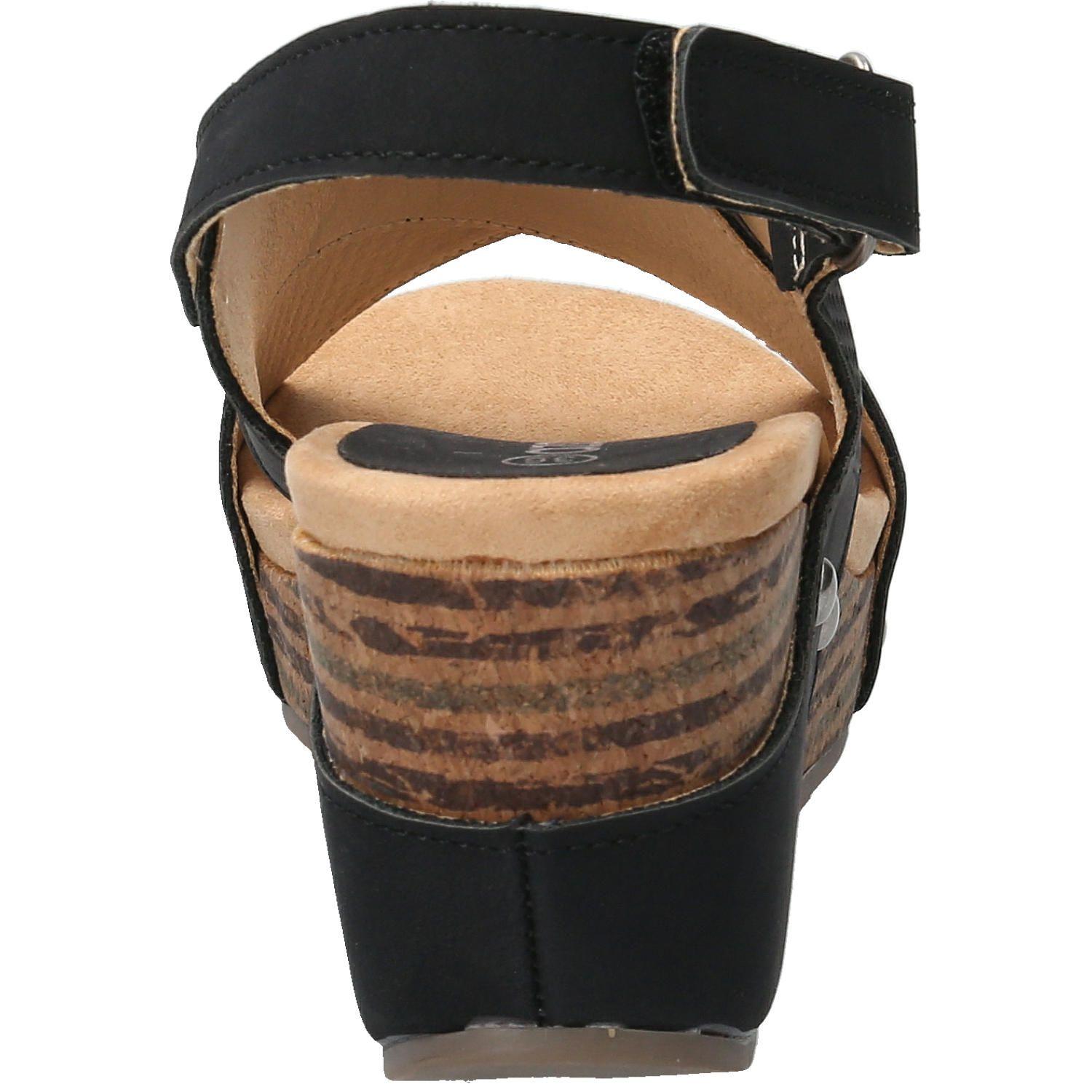 Sandalia Galeno Negro Mujer-6